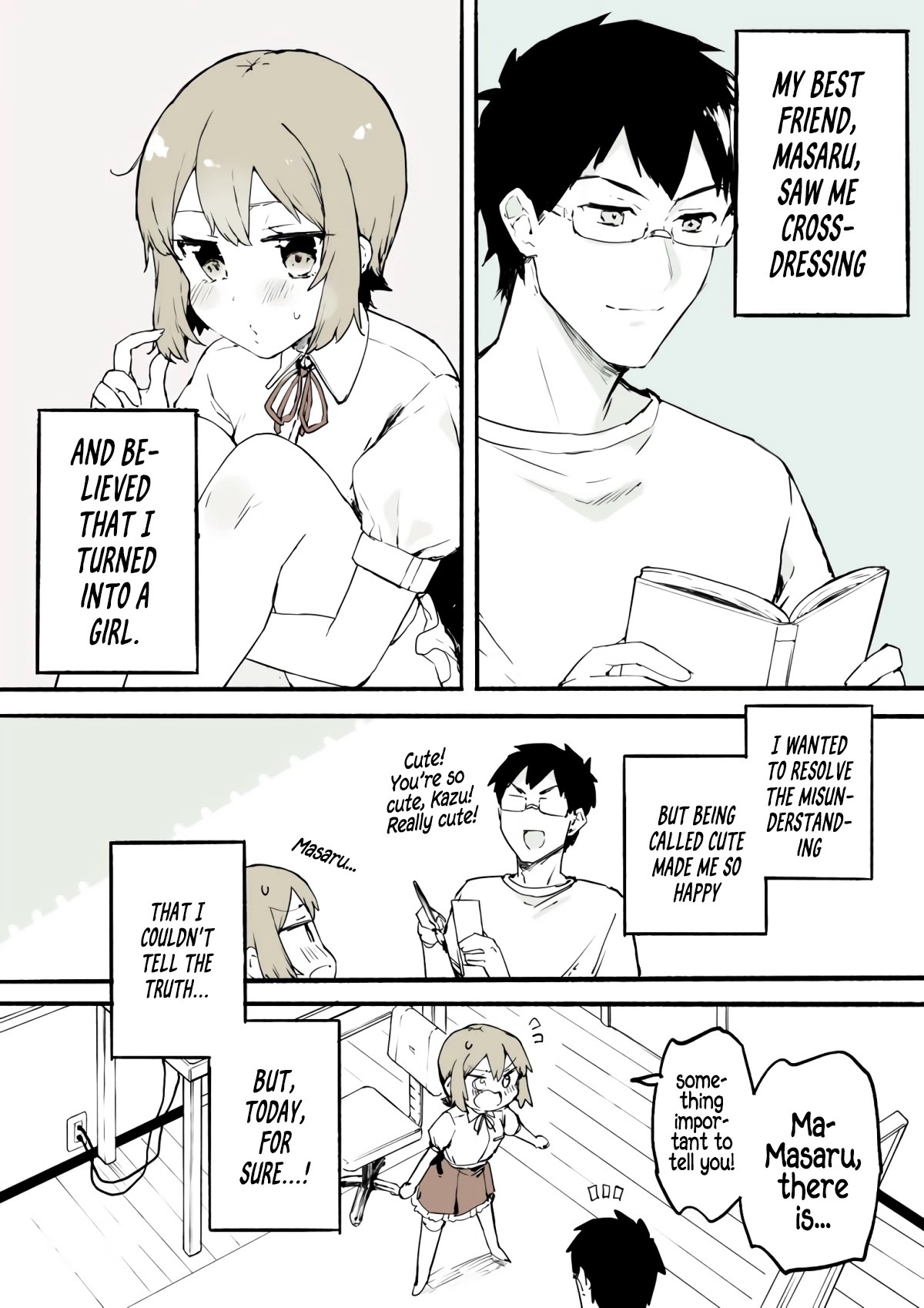A Boy That Can't Stop Crossdressing Chapter 3 page 1 - Chapter 3
