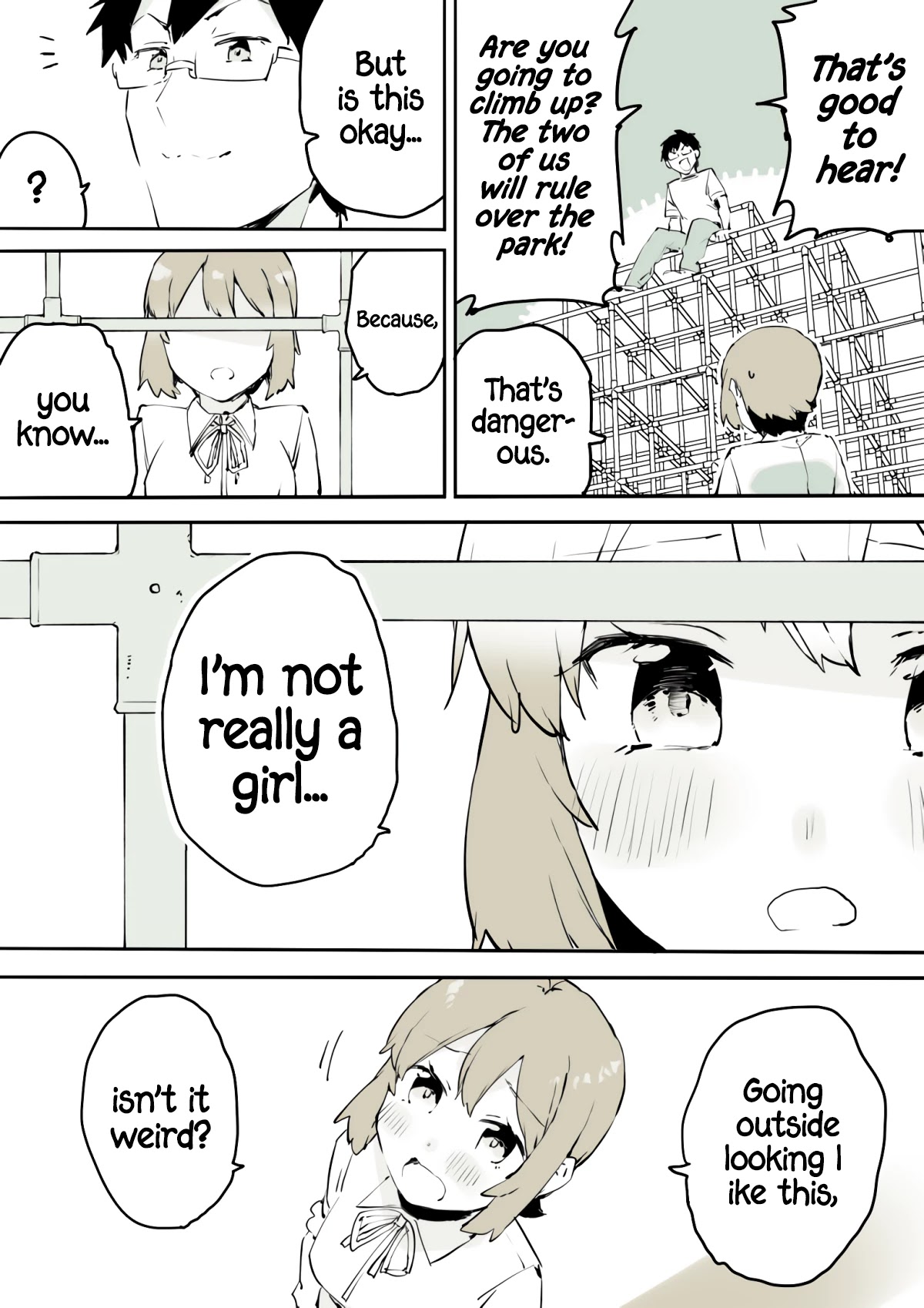 A Boy That Can't Stop Crossdressing Chapter 5 page 7 - Chapter 5: A Crossdressing Boy Decides to Go Out
