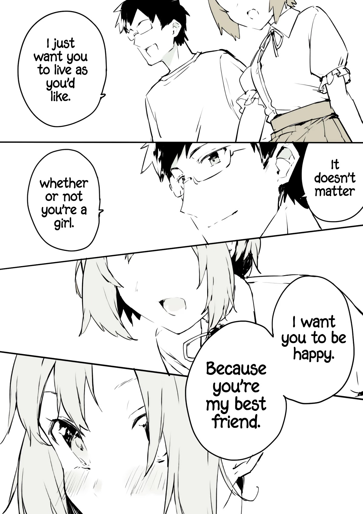 A Boy That Can't Stop Crossdressing Chapter 5 page 9 - Chapter 5: A Crossdressing Boy Decides to Go Out