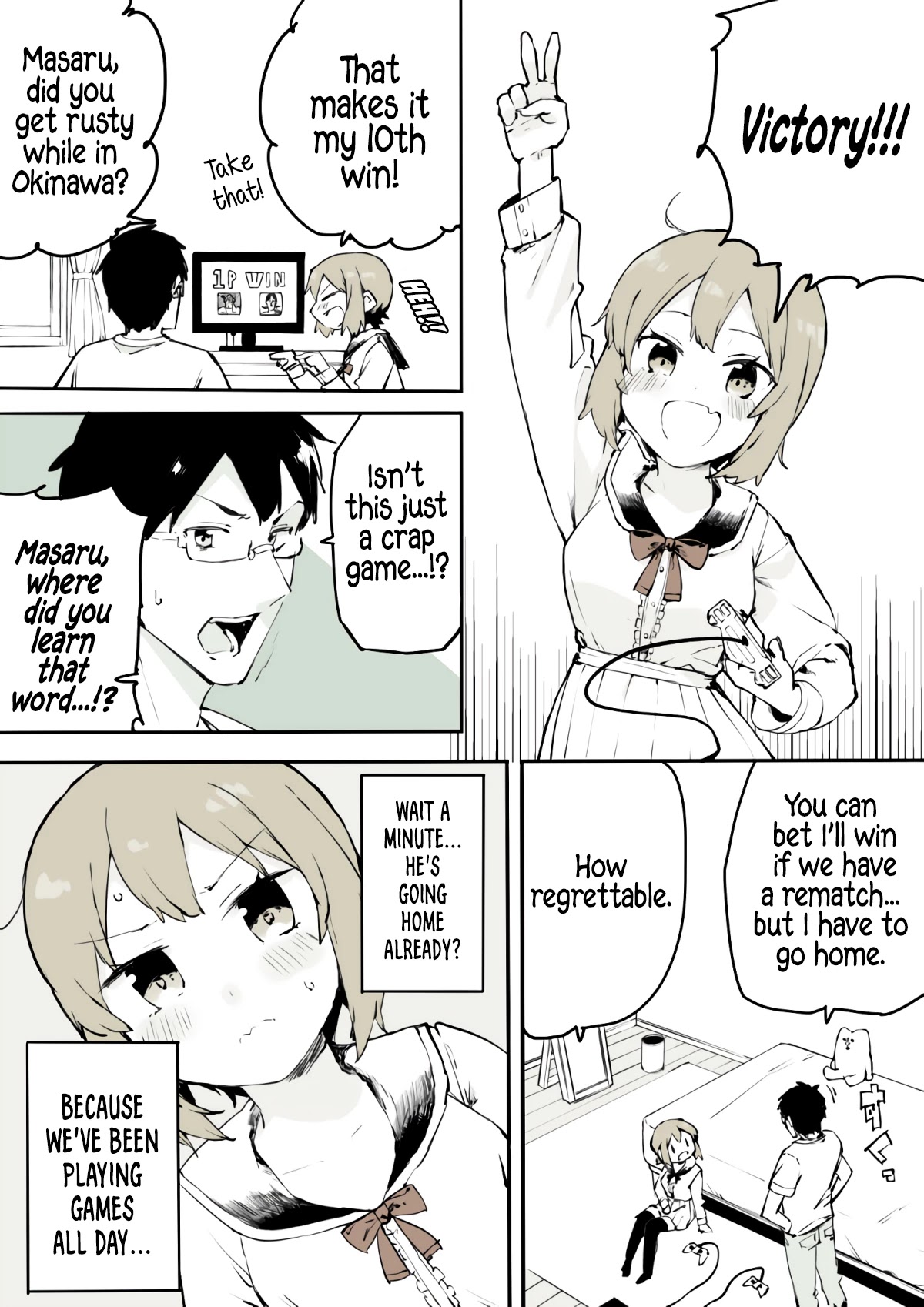 A Boy That Can't Stop Crossdressing Chapter 6 page 1 - Chapter 6: A Crossdressing Boy Pleads