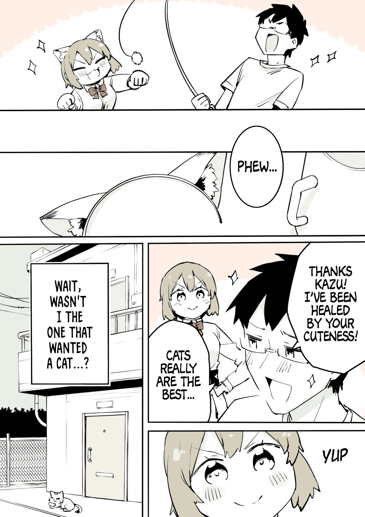 A Boy That Can't Stop Crossdressing Chapter 7 page 8 - Chapter 7: A Crossdressing Boy Becomes a Cat