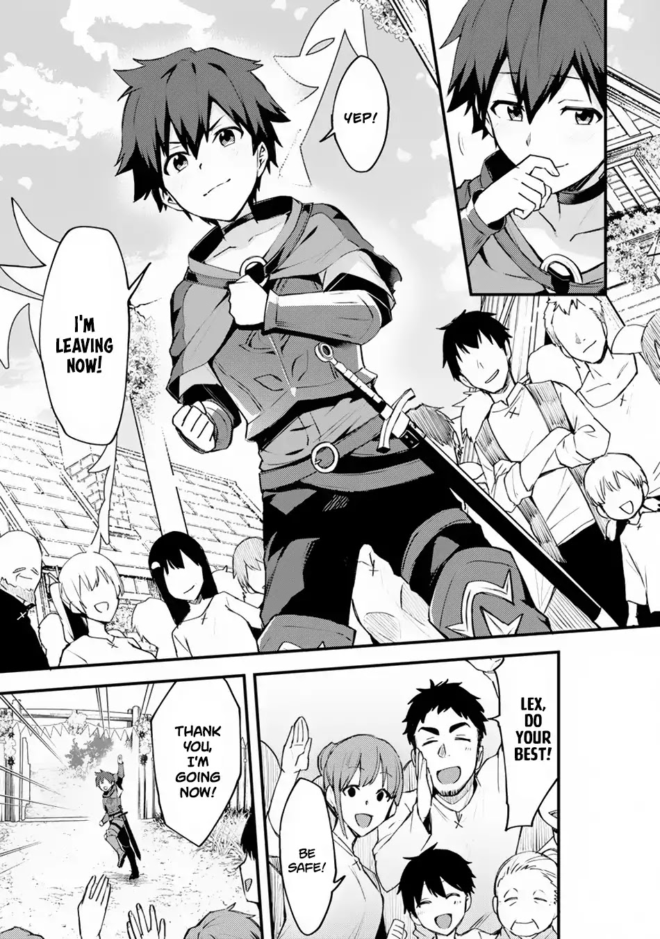 A Boy Who Has Been Reincarnated Twice Spends Peacefully as an S-Rank Adventurer, ~ I who was a Sage and a Hero of Previous World, Will Live in Peacefullness in the Next World~ Chapter 1 page 7 - Chapter 1: I'm Reincarnated, Again
