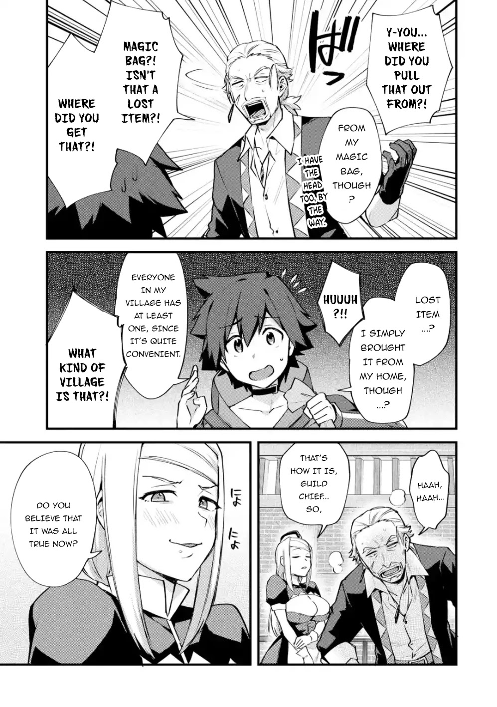 A Boy Who Has Been Reincarnated Twice Spends Peacefully as an S-Rank Adventurer, ~ I who was a Sage and a Hero of Previous World, Will Live in Peacefullness in the Next World~ Chapter 13 page 12 - Chapter 13: B-Rank Promotion and a premonition of departure