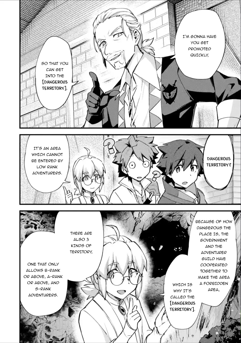 A Boy Who Has Been Reincarnated Twice Spends Peacefully as an S-Rank Adventurer, ~ I who was a Sage and a Hero of Previous World, Will Live in Peacefullness in the Next World~ Chapter 13 page 19 - Chapter 13: B-Rank Promotion and a premonition of departure