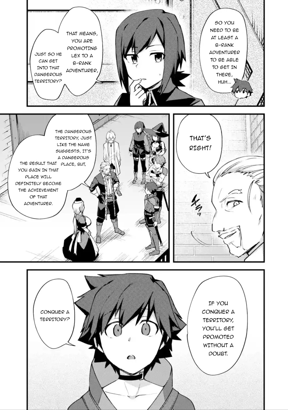 A Boy Who Has Been Reincarnated Twice Spends Peacefully as an S-Rank Adventurer, ~ I who was a Sage and a Hero of Previous World, Will Live in Peacefullness in the Next World~ Chapter 13 page 20 - Chapter 13: B-Rank Promotion and a premonition of departure