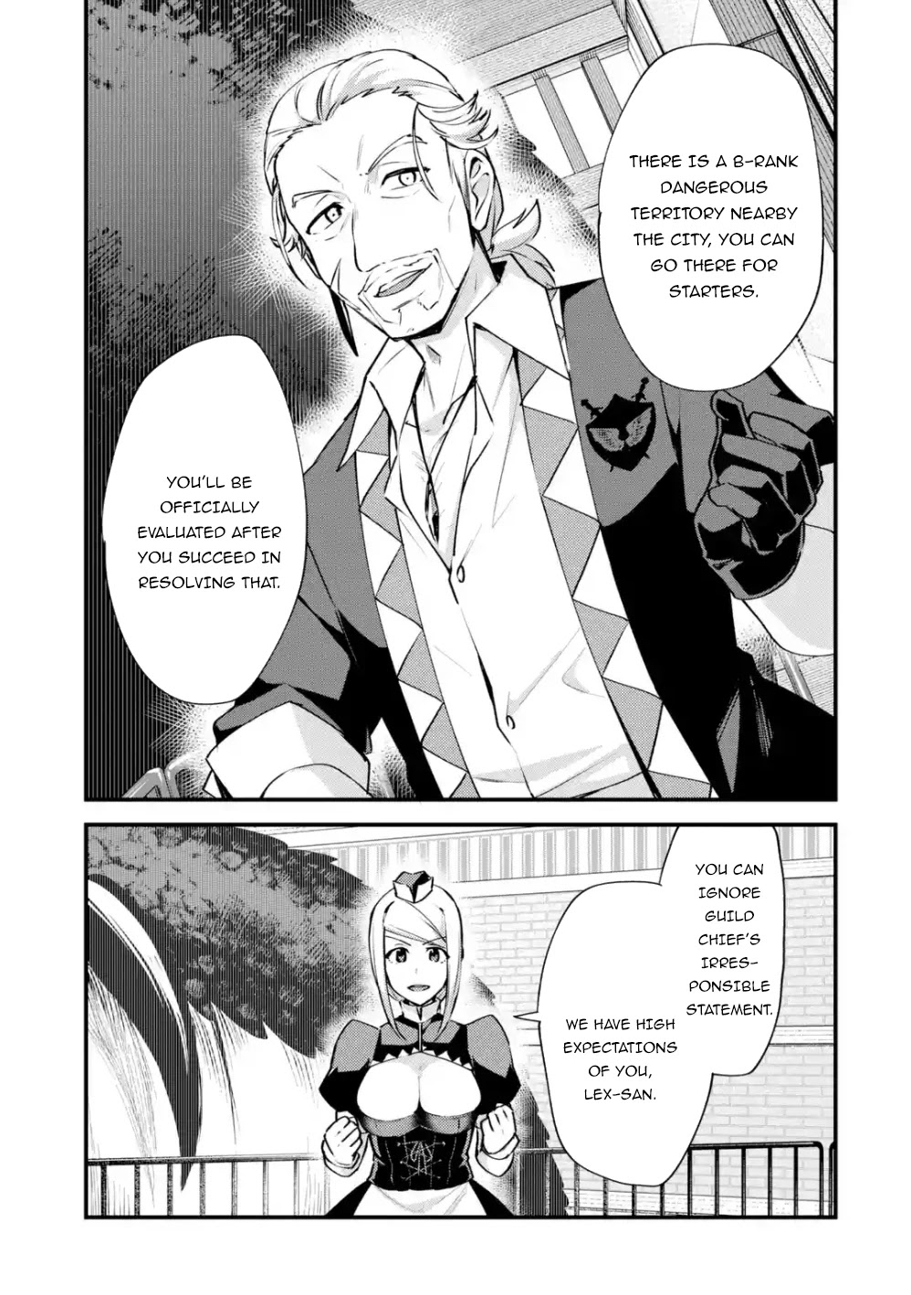 A Boy Who Has Been Reincarnated Twice Spends Peacefully as an S-Rank Adventurer, ~ I who was a Sage and a Hero of Previous World, Will Live in Peacefullness in the Next World~ Chapter 13 page 22 - Chapter 13: B-Rank Promotion and a premonition of departure
