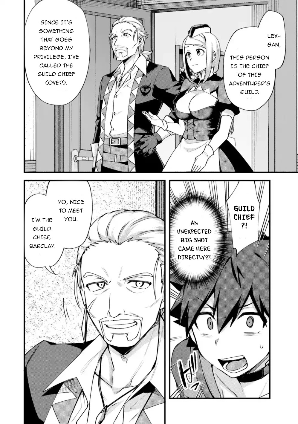 A Boy Who Has Been Reincarnated Twice Spends Peacefully as an S-Rank Adventurer, ~ I who was a Sage and a Hero of Previous World, Will Live in Peacefullness in the Next World~ Chapter 13 page 5 - Chapter 13: B-Rank Promotion and a premonition of departure