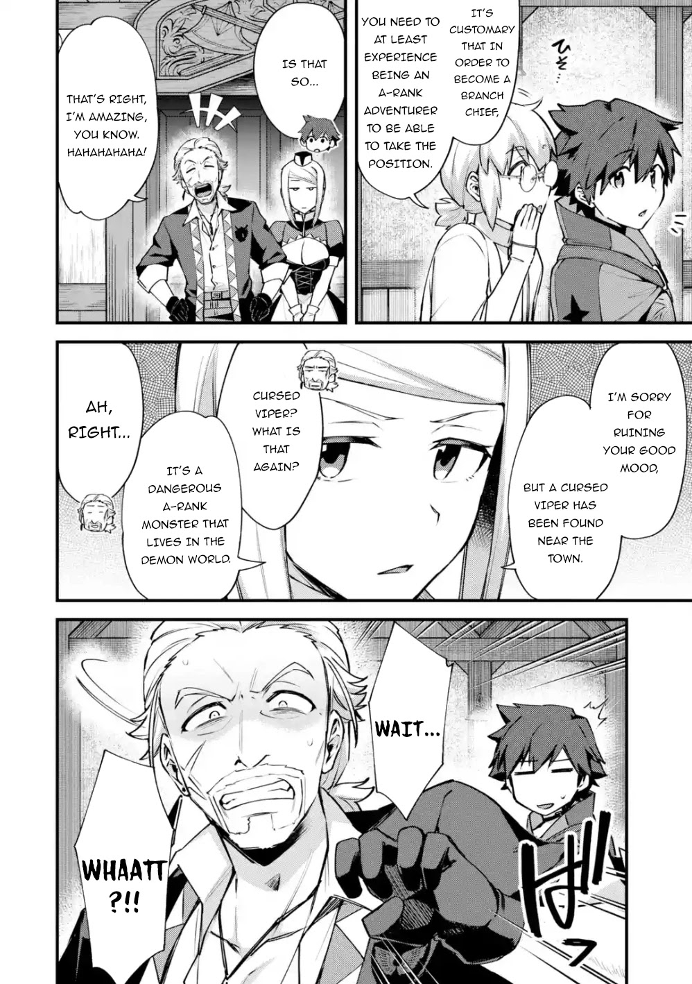 A Boy Who Has Been Reincarnated Twice Spends Peacefully as an S-Rank Adventurer, ~ I who was a Sage and a Hero of Previous World, Will Live in Peacefullness in the Next World~ Chapter 13 page 7 - Chapter 13: B-Rank Promotion and a premonition of departure
