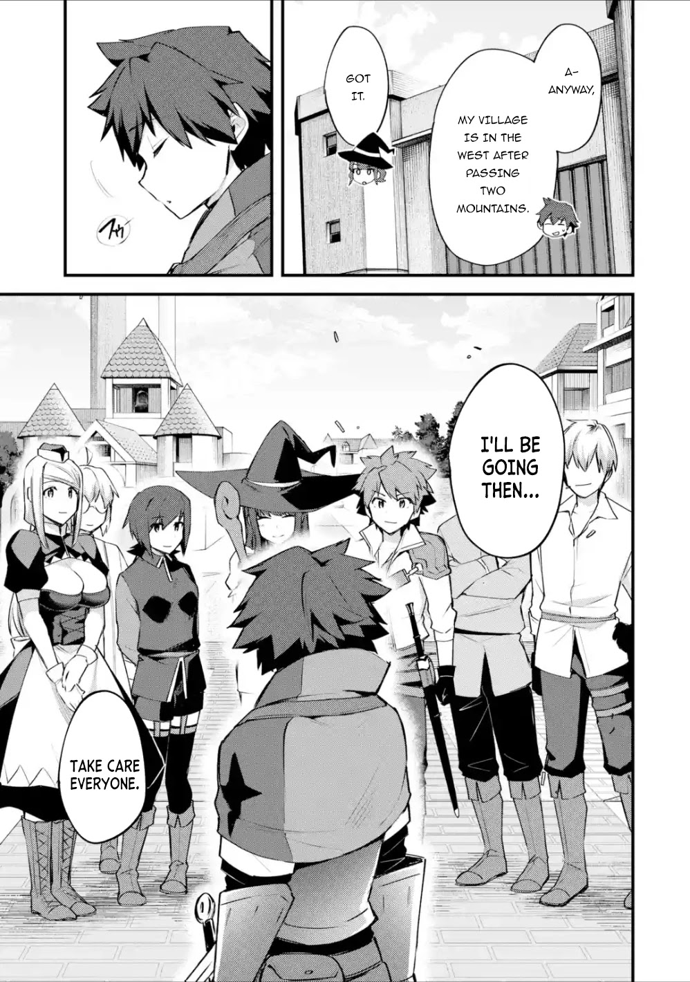 A Boy Who Has Been Reincarnated Twice Spends Peacefully as an S-Rank Adventurer, ~ I who was a Sage and a Hero of Previous World, Will Live in Peacefullness in the Next World~ Chapter 14 page 10 - Chapter 14: A journey and everyone's plan