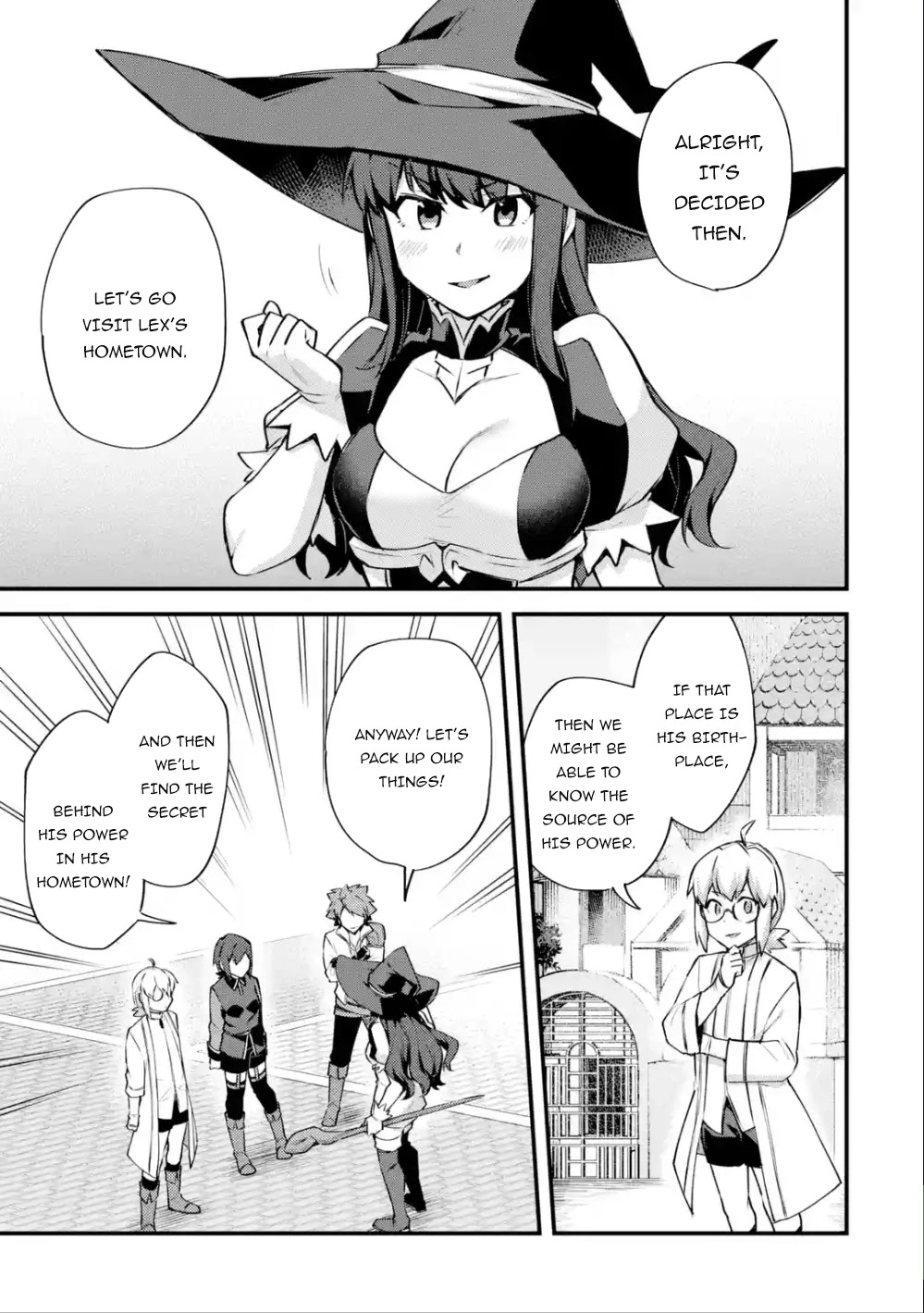 A Boy Who Has Been Reincarnated Twice Spends Peacefully as an S-Rank Adventurer, ~ I who was a Sage and a Hero of Previous World, Will Live in Peacefullness in the Next World~ Chapter 14 page 17 - Chapter 14: A journey and everyone's plan