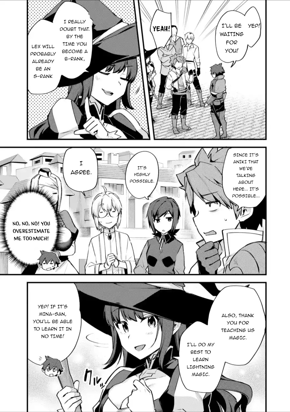 A Boy Who Has Been Reincarnated Twice Spends Peacefully as an S-Rank Adventurer, ~ I who was a Sage and a Hero of Previous World, Will Live in Peacefullness in the Next World~ Chapter 14 page 6 - Chapter 14: A journey and everyone's plan