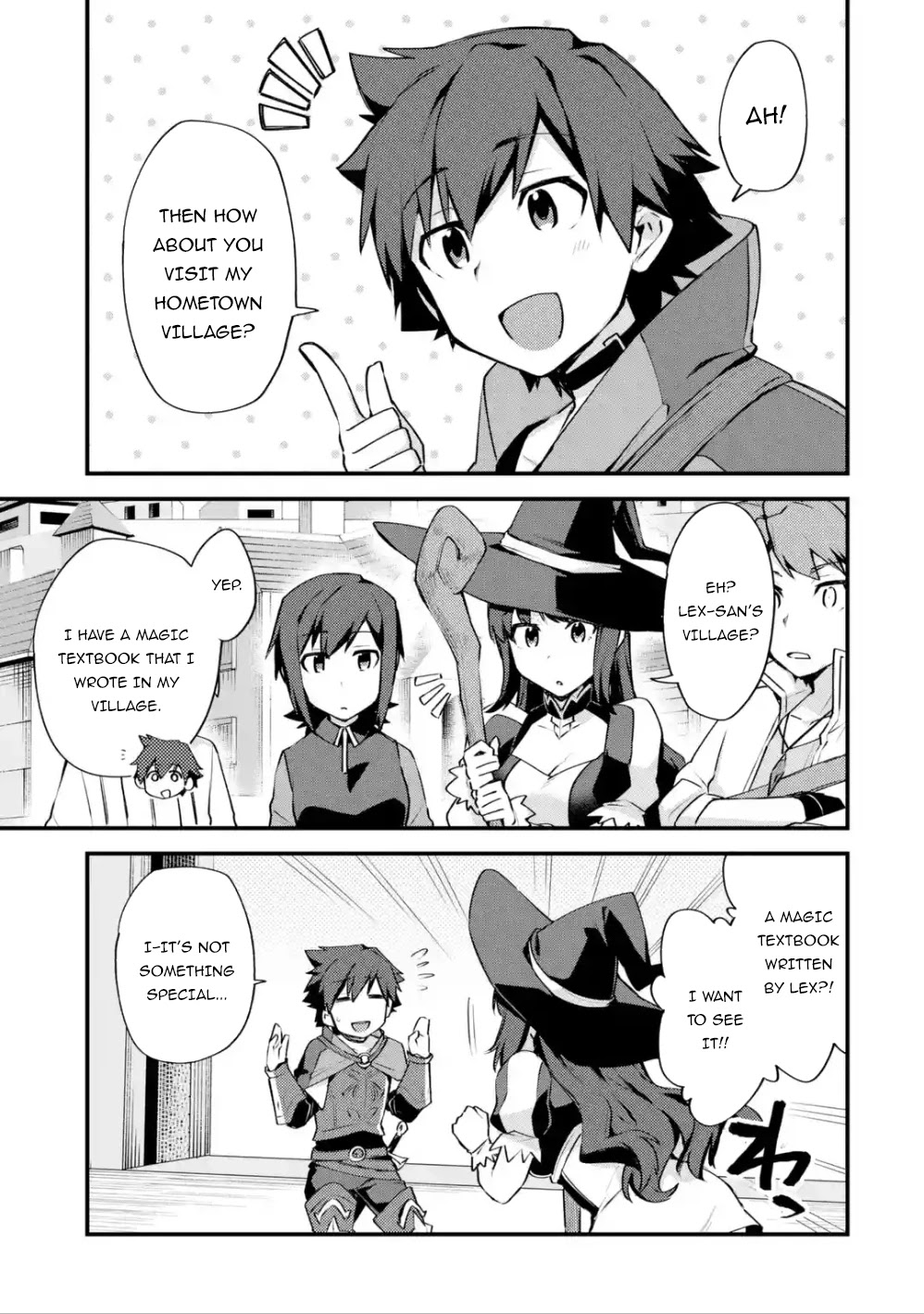 A Boy Who Has Been Reincarnated Twice Spends Peacefully as an S-Rank Adventurer, ~ I who was a Sage and a Hero of Previous World, Will Live in Peacefullness in the Next World~ Chapter 14 page 8 - Chapter 14: A journey and everyone's plan
