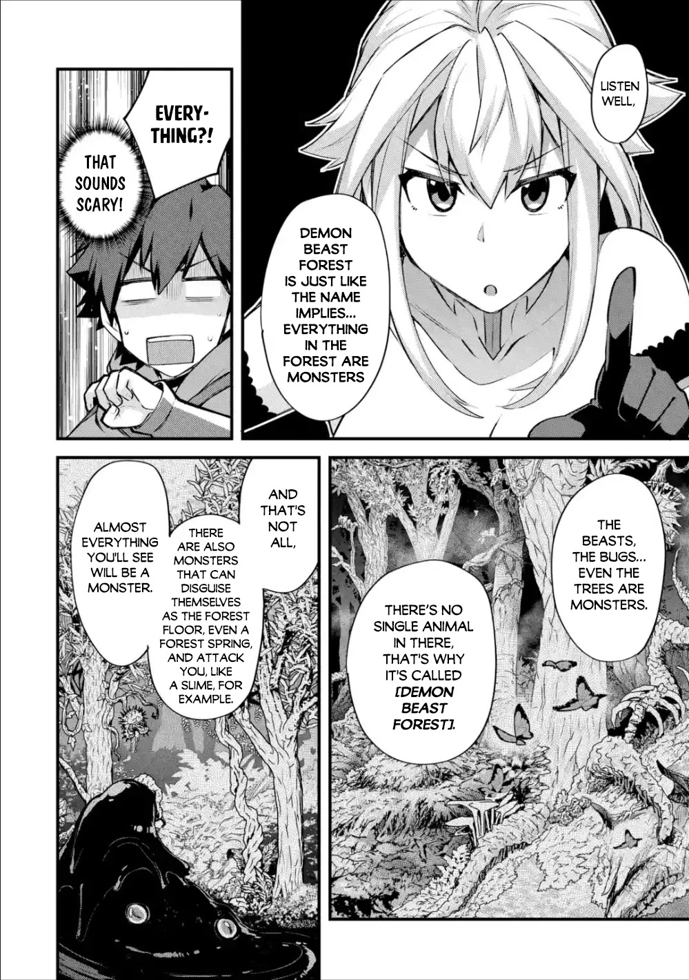 A Boy Who Has Been Reincarnated Twice Spends Peacefully as an S-Rank Adventurer, ~ I who was a Sage and a Hero of Previous World, Will Live in Peacefullness in the Next World~ Chapter 15 page 15 - Chapter 15: A new encounter and the newcomer's baptism