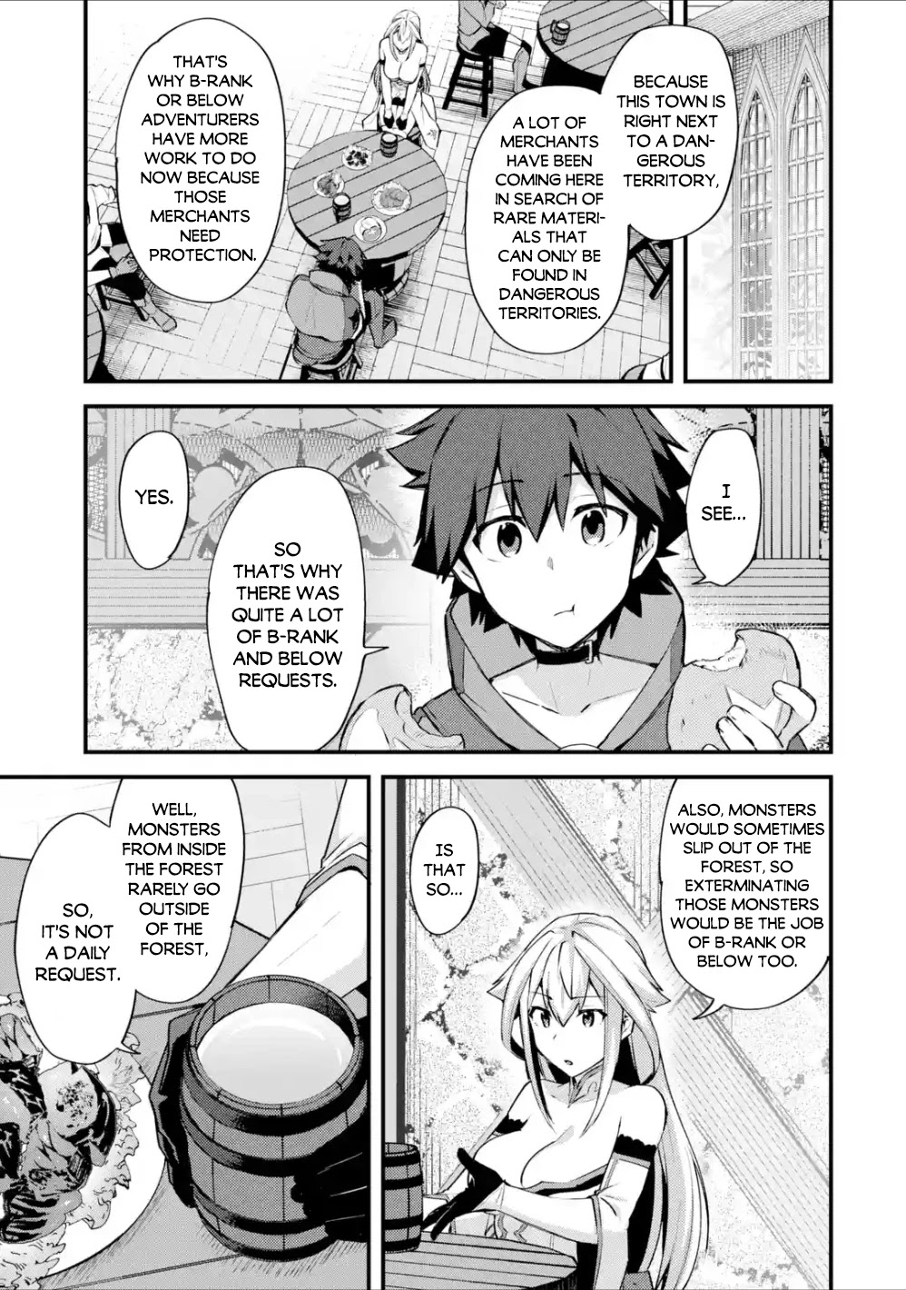 A Boy Who Has Been Reincarnated Twice Spends Peacefully as an S-Rank Adventurer, ~ I who was a Sage and a Hero of Previous World, Will Live in Peacefullness in the Next World~ Chapter 15 page 20 - Chapter 15: A new encounter and the newcomer's baptism