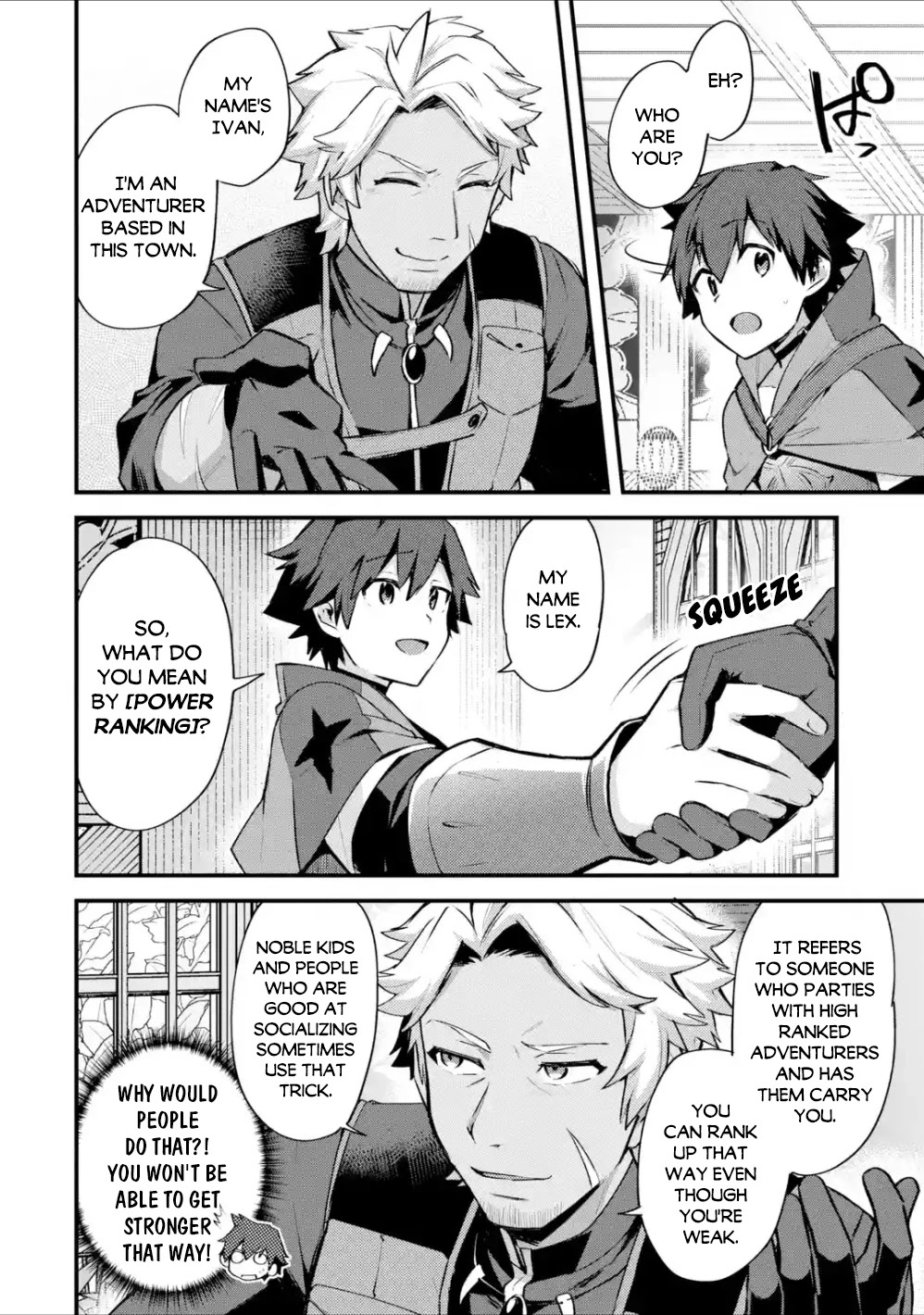 A Boy Who Has Been Reincarnated Twice Spends Peacefully as an S-Rank Adventurer, ~ I who was a Sage and a Hero of Previous World, Will Live in Peacefullness in the Next World~ Chapter 15 page 25 - Chapter 15: A new encounter and the newcomer's baptism