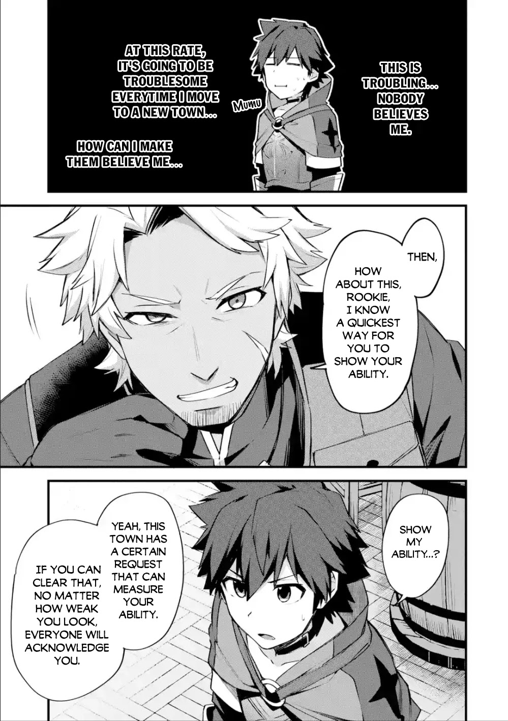 A Boy Who Has Been Reincarnated Twice Spends Peacefully as an S-Rank Adventurer, ~ I who was a Sage and a Hero of Previous World, Will Live in Peacefullness in the Next World~ Chapter 15 page 28 - Chapter 15: A new encounter and the newcomer's baptism