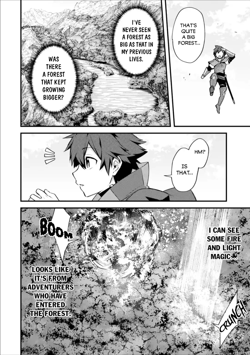 A Boy Who Has Been Reincarnated Twice Spends Peacefully as an S-Rank Adventurer, ~ I who was a Sage and a Hero of Previous World, Will Live in Peacefullness in the Next World~ Chapter 15 page 3 - Chapter 15: A new encounter and the newcomer's baptism