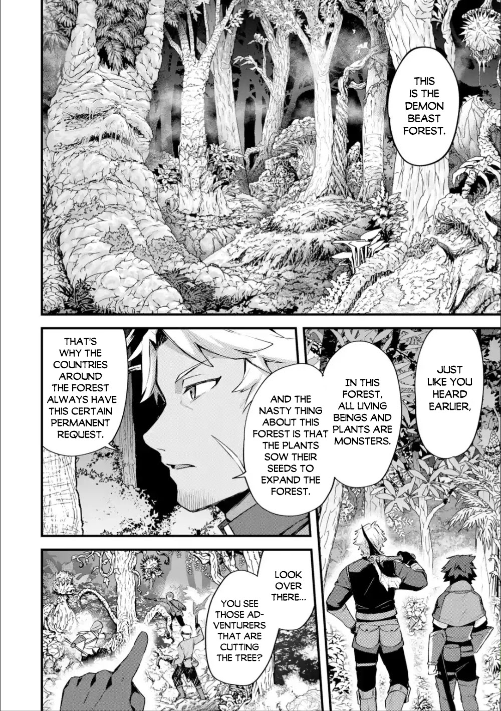 A Boy Who Has Been Reincarnated Twice Spends Peacefully as an S-Rank Adventurer, ~ I who was a Sage and a Hero of Previous World, Will Live in Peacefullness in the Next World~ Chapter 15 page 31 - Chapter 15: A new encounter and the newcomer's baptism
