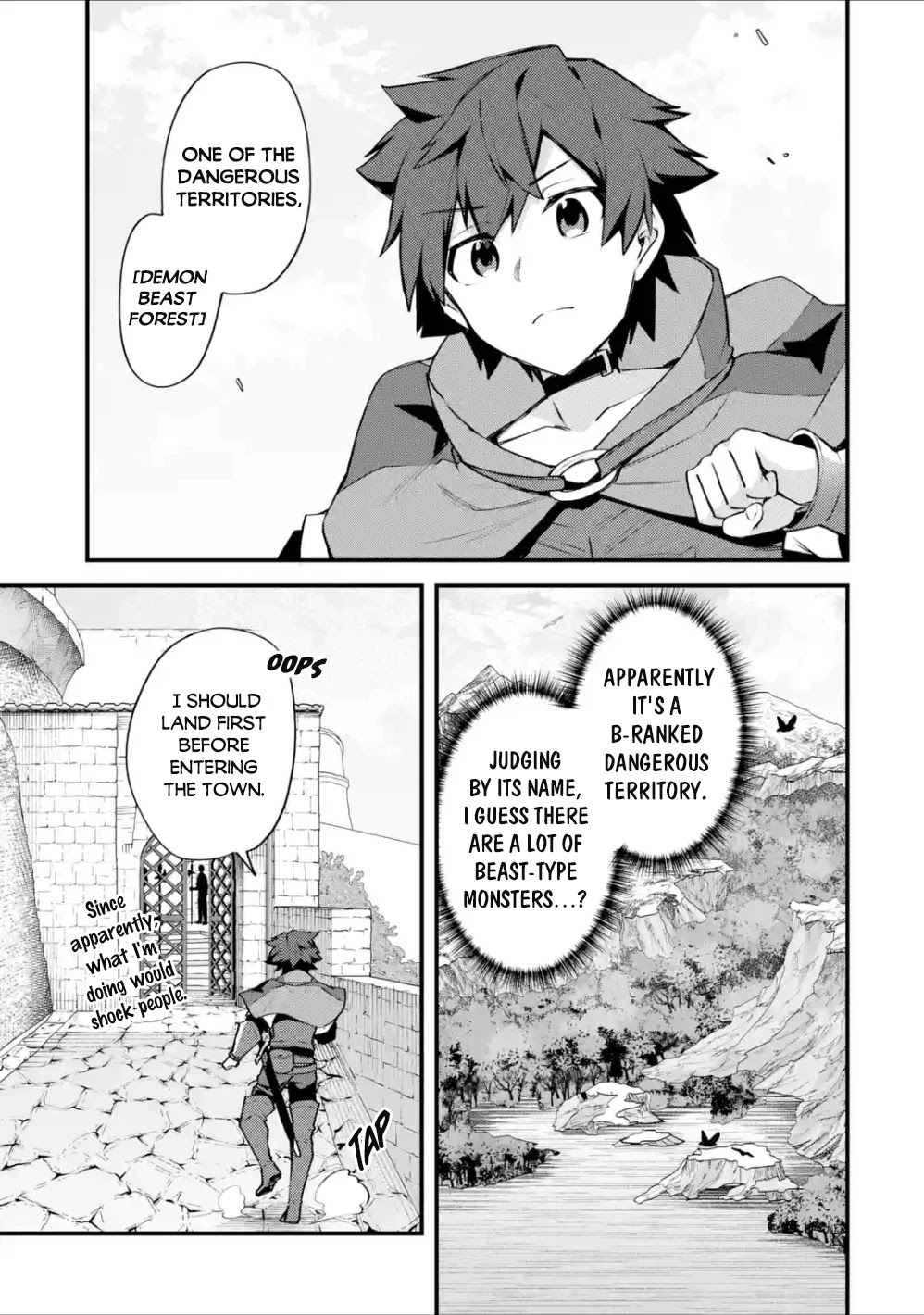 A Boy Who Has Been Reincarnated Twice Spends Peacefully as an S-Rank Adventurer, ~ I who was a Sage and a Hero of Previous World, Will Live in Peacefullness in the Next World~ Chapter 15 page 4 - Chapter 15: A new encounter and the newcomer's baptism