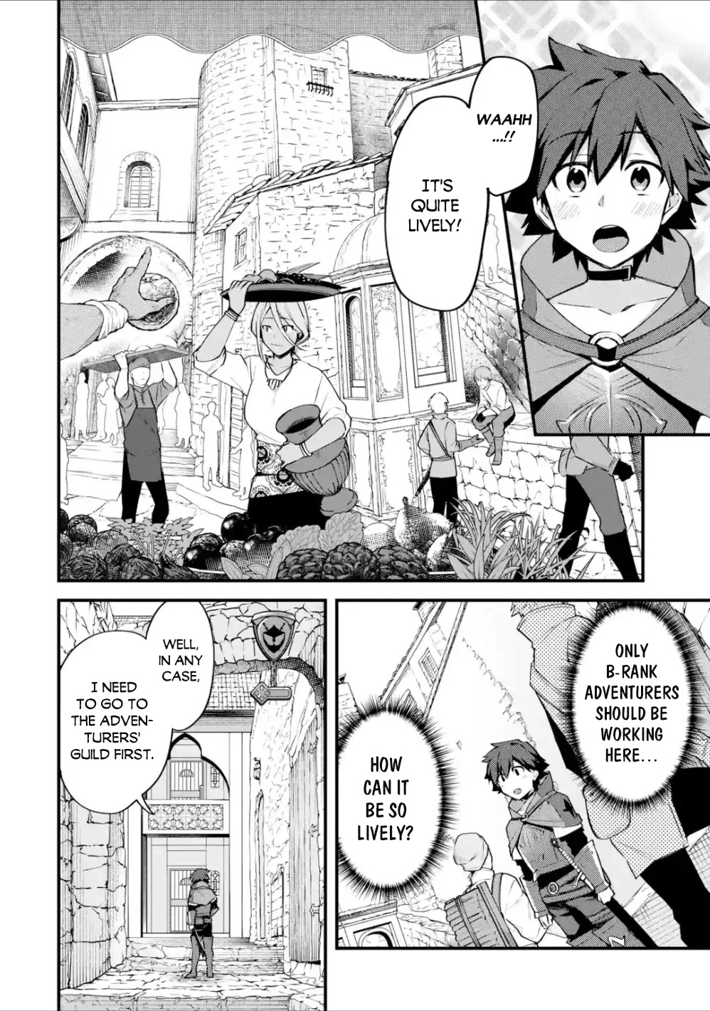 A Boy Who Has Been Reincarnated Twice Spends Peacefully as an S-Rank Adventurer, ~ I who was a Sage and a Hero of Previous World, Will Live in Peacefullness in the Next World~ Chapter 15 page 5 - Chapter 15: A new encounter and the newcomer's baptism