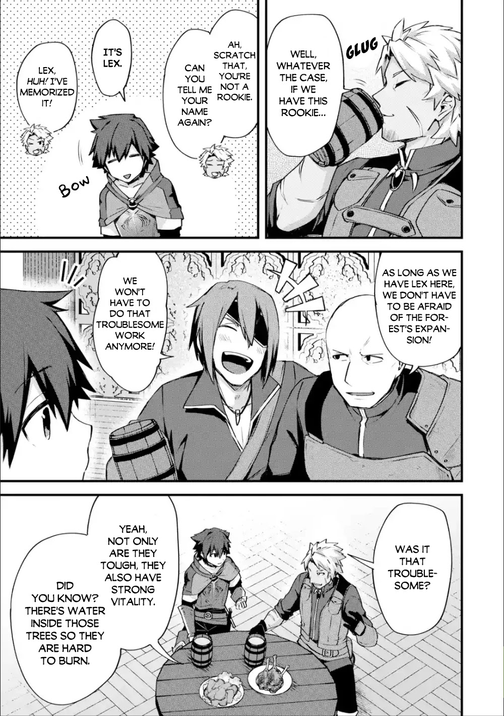 A Boy Who Has Been Reincarnated Twice Spends Peacefully as an S-Rank Adventurer, ~ I who was a Sage and a Hero of Previous World, Will Live in Peacefullness in the Next World~ Chapter 16 page 11 - Chapter 16: The newcomer's baptism and a new request