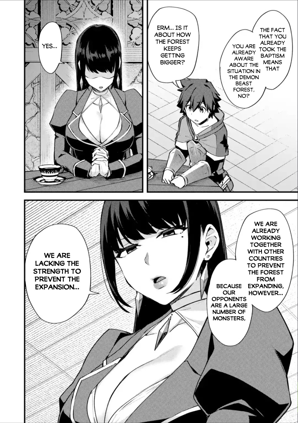 A Boy Who Has Been Reincarnated Twice Spends Peacefully as an S-Rank Adventurer, ~ I who was a Sage and a Hero of Previous World, Will Live in Peacefullness in the Next World~ Chapter 16 page 22 - Chapter 16: The newcomer's baptism and a new request