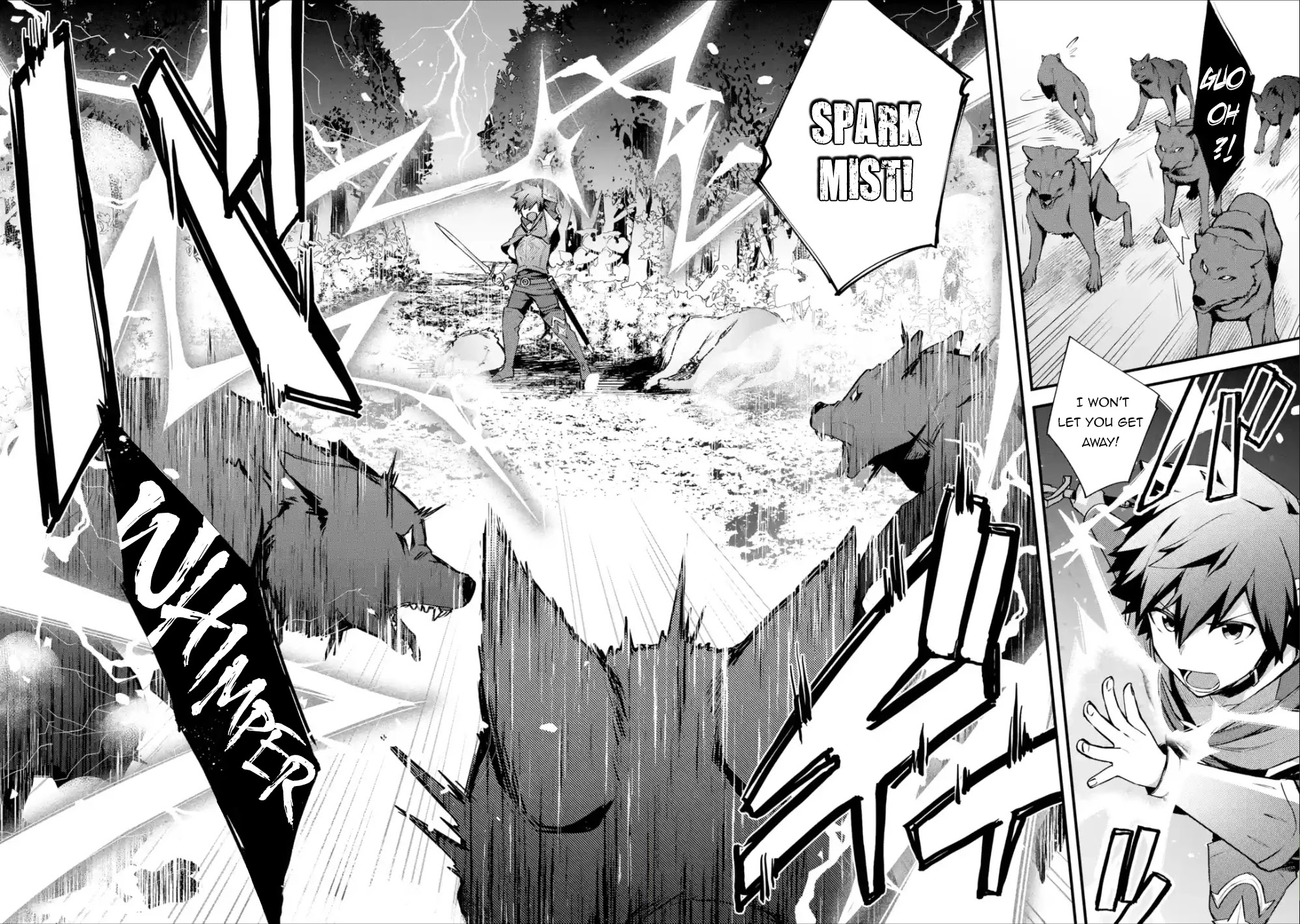 A Boy Who Has Been Reincarnated Twice Spends Peacefully as an S-Rank Adventurer, ~ I who was a Sage and a Hero of Previous World, Will Live in Peacefullness in the Next World~ Chapter 17 page 17 - Chapter 17: Let's burn the forest and exterminate the wolves!!