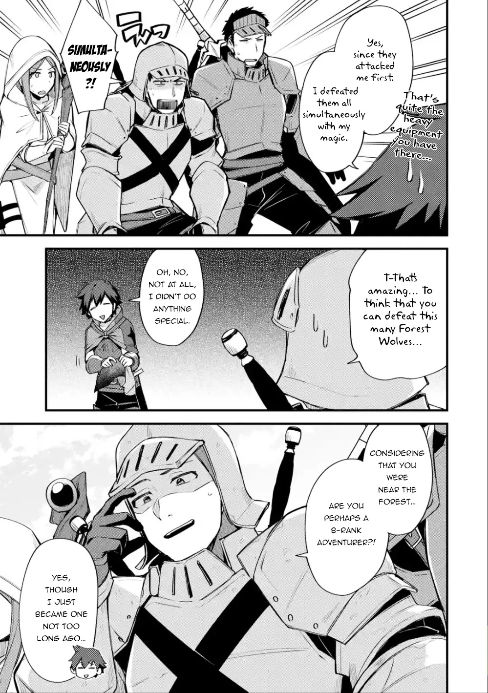 A Boy Who Has Been Reincarnated Twice Spends Peacefully as an S-Rank Adventurer, ~ I who was a Sage and a Hero of Previous World, Will Live in Peacefullness in the Next World~ Chapter 17 page 19 - Chapter 17: Let's burn the forest and exterminate the wolves!!