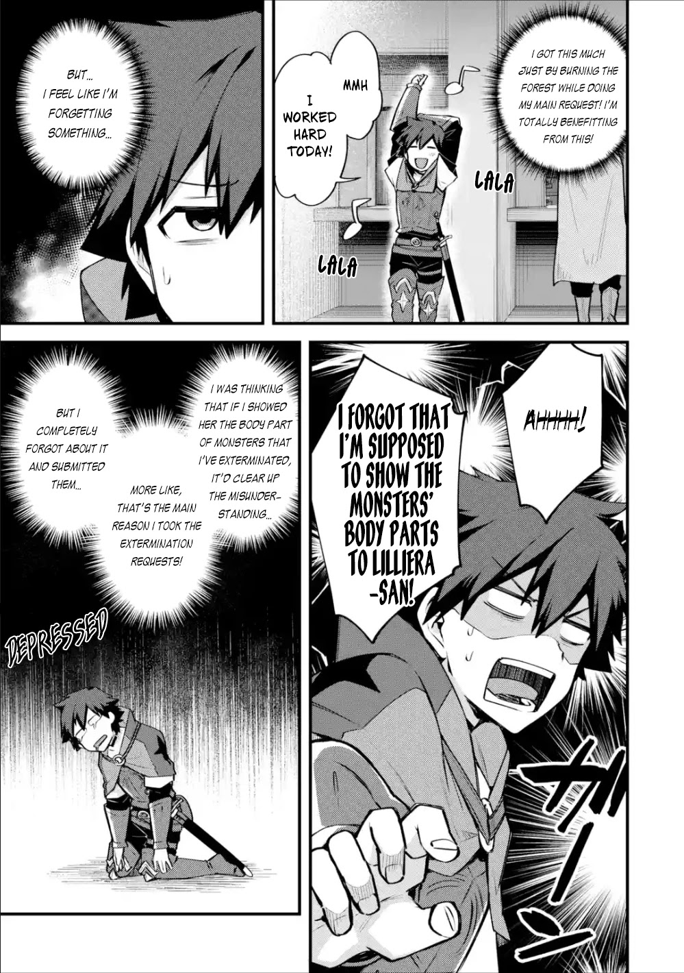 A Boy Who Has Been Reincarnated Twice Spends Peacefully as an S-Rank Adventurer, ~ I who was a Sage and a Hero of Previous World, Will Live in Peacefullness in the Next World~ Chapter 17 page 27 - Chapter 17: Let's burn the forest and exterminate the wolves!!