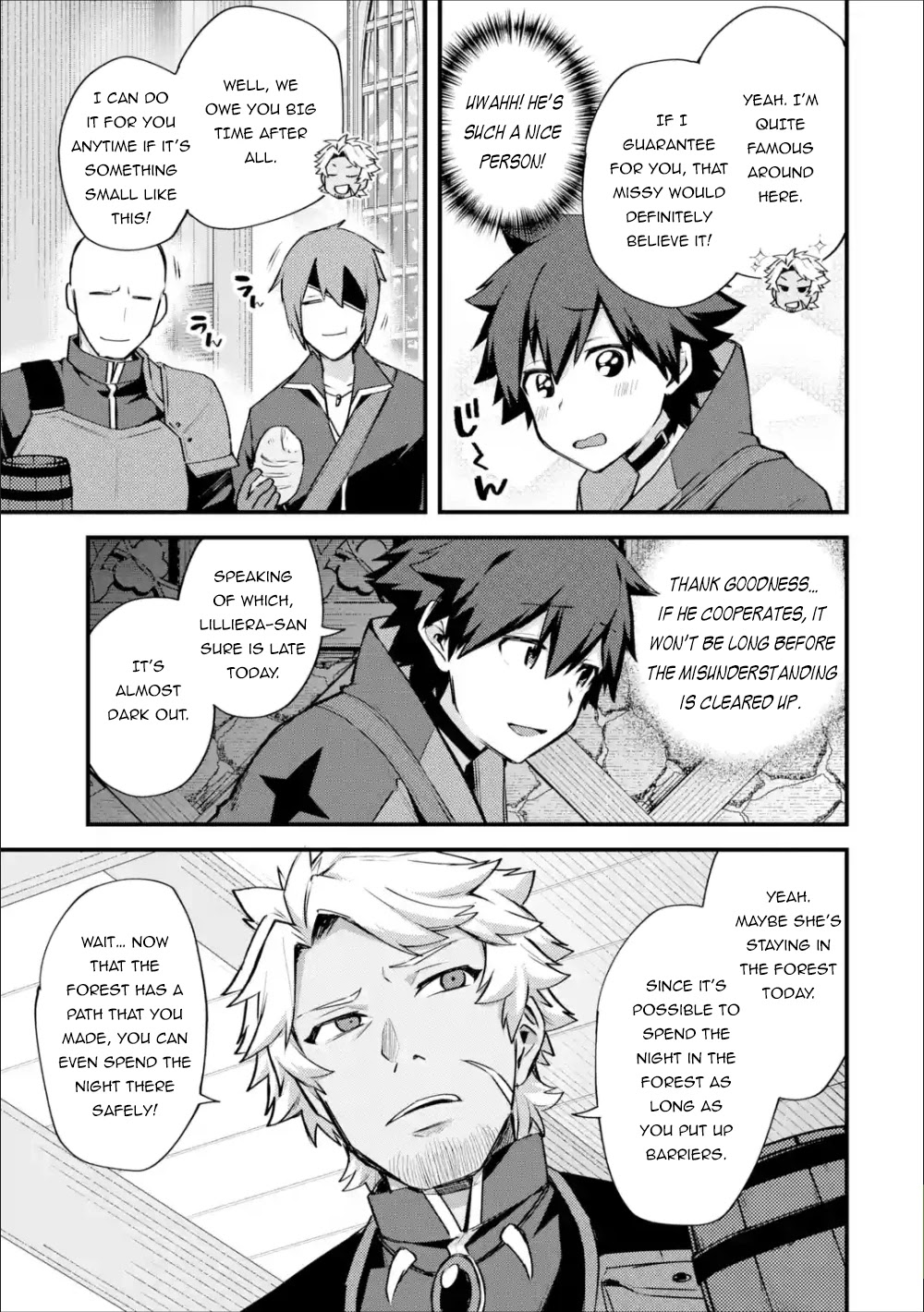 A Boy Who Has Been Reincarnated Twice Spends Peacefully as an S-Rank Adventurer, ~ I who was a Sage and a Hero of Previous World, Will Live in Peacefullness in the Next World~ Chapter 17 page 31 - Chapter 17: Let's burn the forest and exterminate the wolves!!