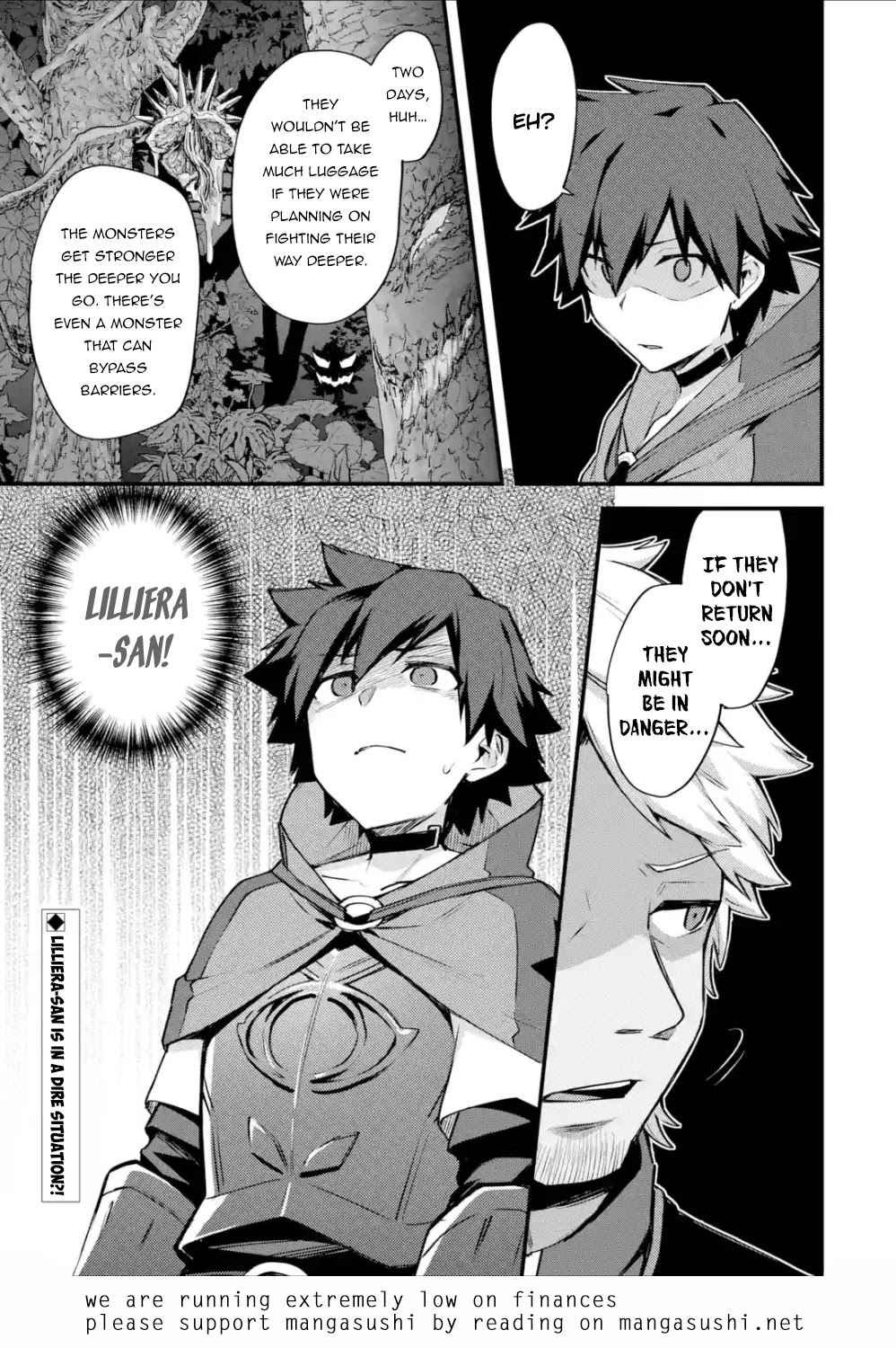 A Boy Who Has Been Reincarnated Twice Spends Peacefully as an S-Rank Adventurer, ~ I who was a Sage and a Hero of Previous World, Will Live in Peacefullness in the Next World~ Chapter 17 page 33 - Chapter 17: Let's burn the forest and exterminate the wolves!!