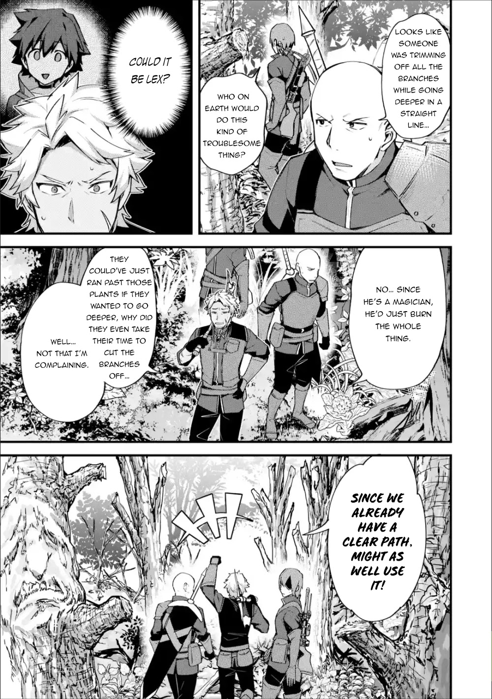 A Boy Who Has Been Reincarnated Twice Spends Peacefully as an S-Rank Adventurer, ~ I who was a Sage and a Hero of Previous World, Will Live in Peacefullness in the Next World~ Chapter 17 page 4 - Chapter 17: Let's burn the forest and exterminate the wolves!!
