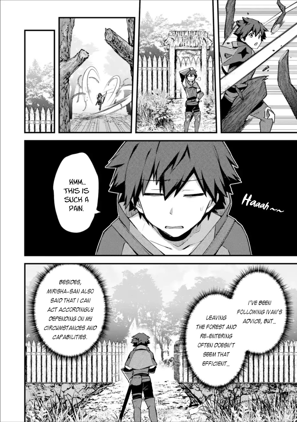 A Boy Who Has Been Reincarnated Twice Spends Peacefully as an S-Rank Adventurer, ~ I who was a Sage and a Hero of Previous World, Will Live in Peacefullness in the Next World~ Chapter 17 page 7 - Chapter 17: Let's burn the forest and exterminate the wolves!!