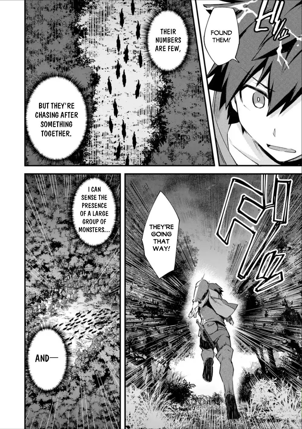 A Boy Who Has Been Reincarnated Twice Spends Peacefully as an S-Rank Adventurer, ~ I who was a Sage and a Hero of Previous World, Will Live in Peacefullness in the Next World~ Chapter 18 page 35 - Chapter 18: The Black Wolf and Rescuing Lilliera