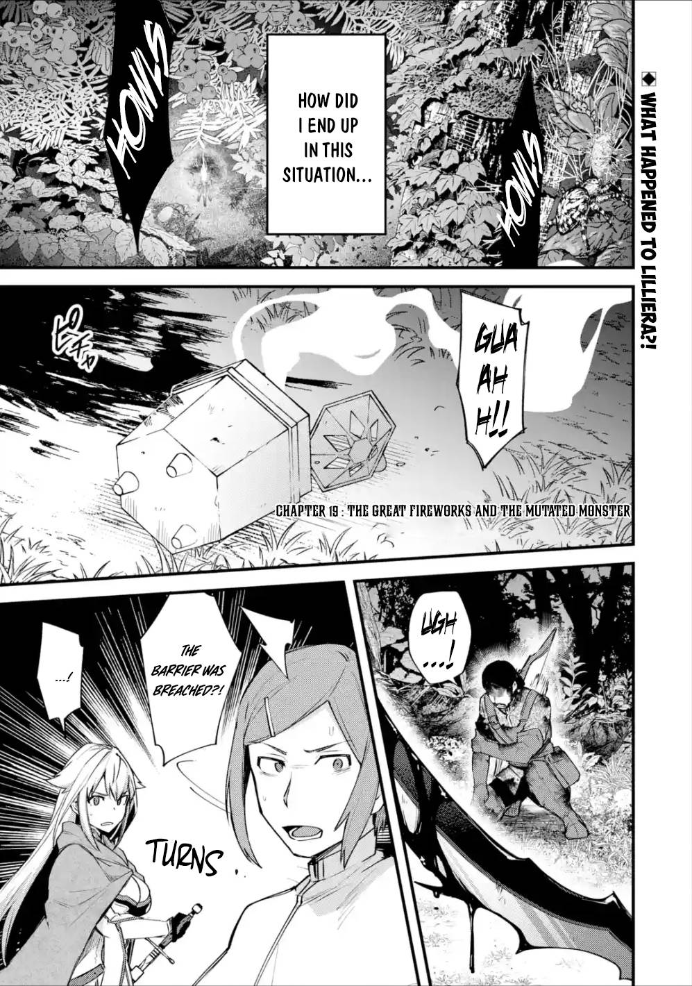 A Boy Who Has Been Reincarnated Twice Spends Peacefully as an S-Rank Adventurer, ~ I who was a Sage and a Hero of Previous World, Will Live in Peacefullness in the Next World~ Chapter 19 page 2 - Chapter 19: The Great Fireworks and the Mutated Monster