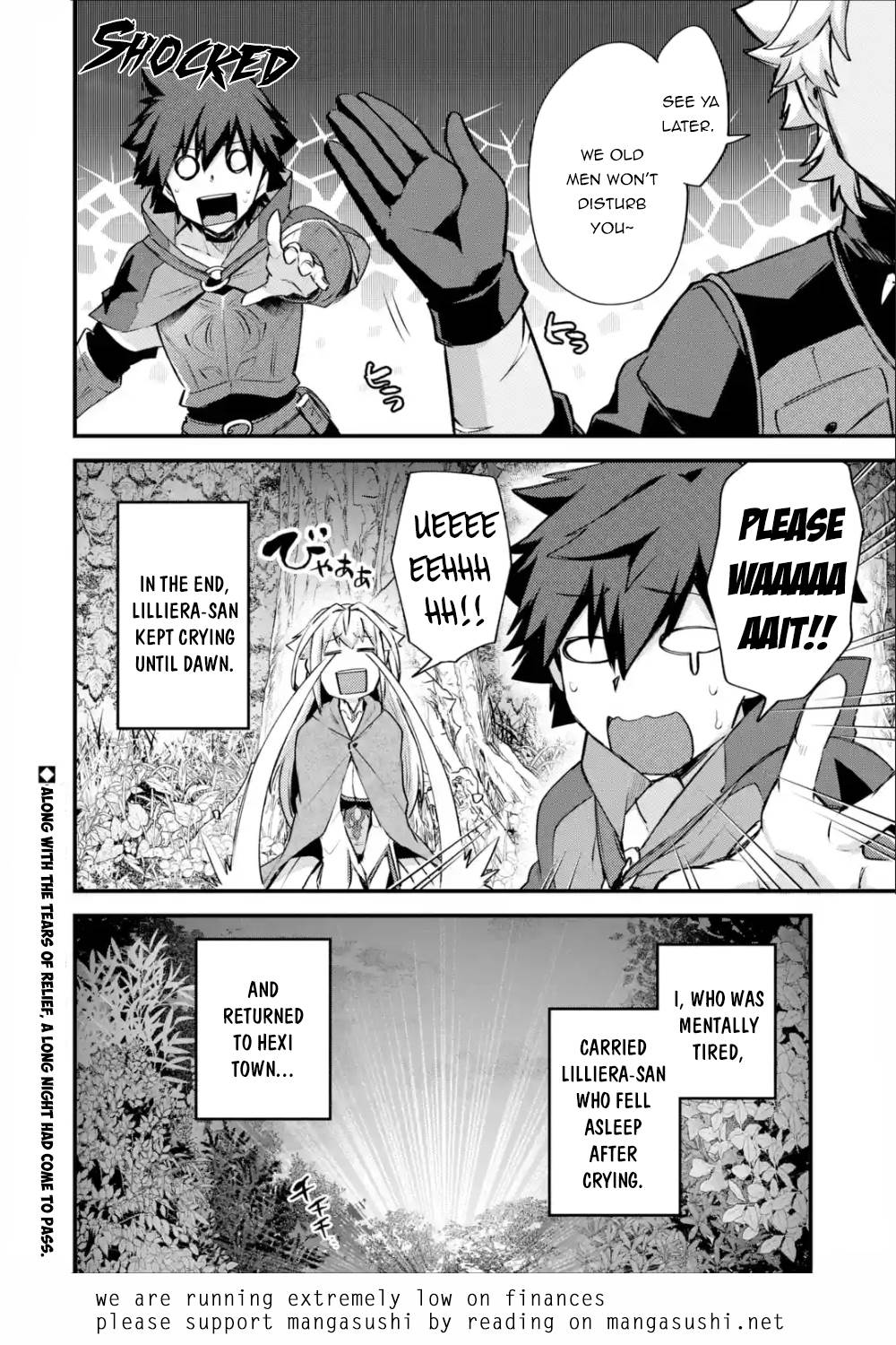 A Boy Who Has Been Reincarnated Twice Spends Peacefully as an S-Rank Adventurer, ~ I who was a Sage and a Hero of Previous World, Will Live in Peacefullness in the Next World~ Chapter 19 page 45 - Chapter 19: The Great Fireworks and the Mutated Monster