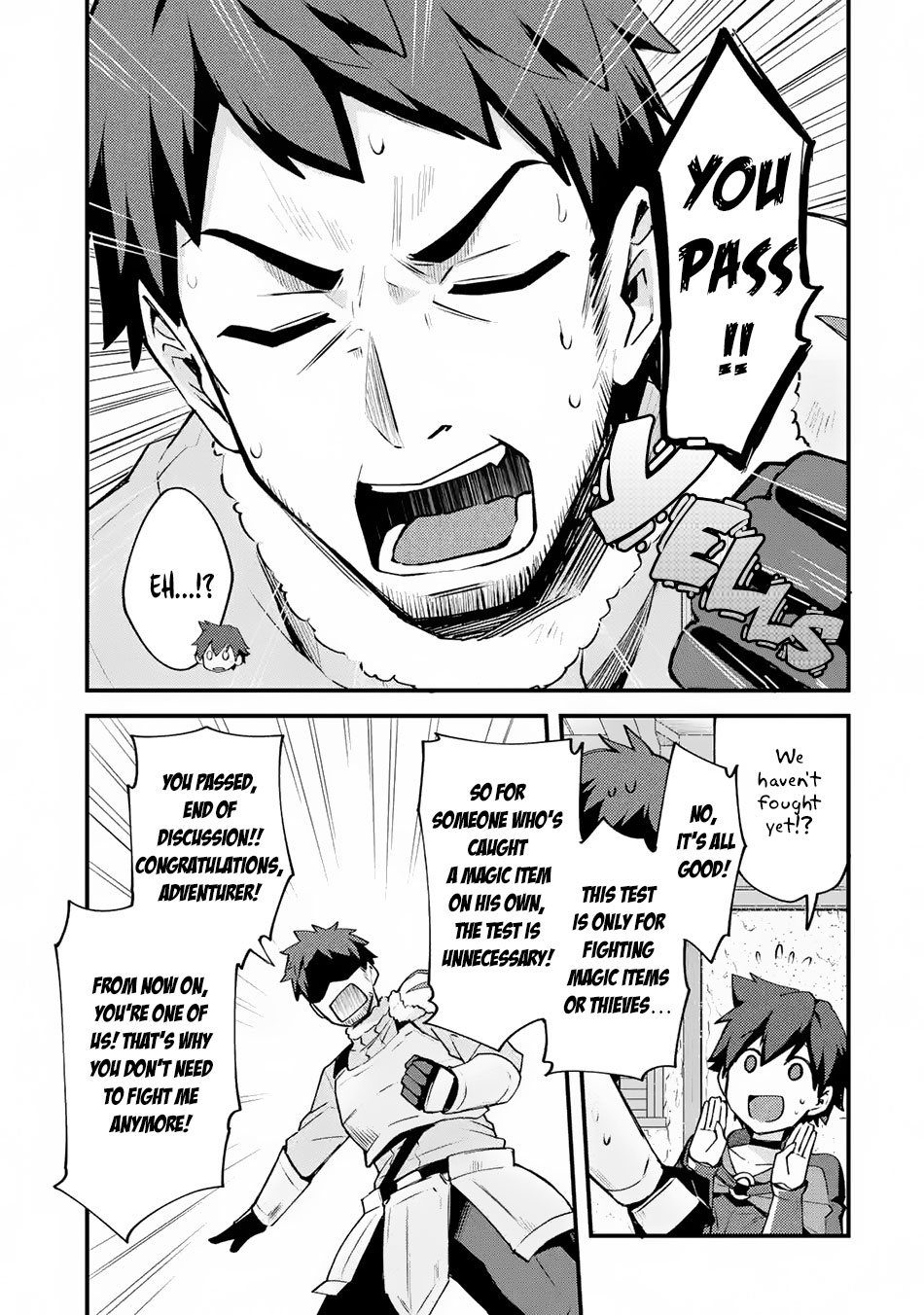 A Boy Who Has Been Reincarnated Twice Spends Peacefully as an S-Rank Adventurer, ~ I who was a Sage and a Hero of Previous World, Will Live in Peacefullness in the Next World~ Chapter 2 page 16 - Chapter 2: Registration and an Unsuccessful Purchase