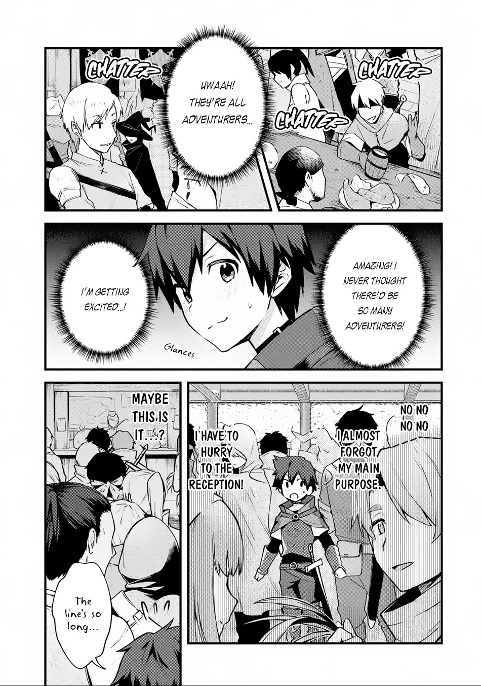A Boy Who Has Been Reincarnated Twice Spends Peacefully as an S-Rank Adventurer, ~ I who was a Sage and a Hero of Previous World, Will Live in Peacefullness in the Next World~ Chapter 2 page 4 - Chapter 2: Registration and an Unsuccessful Purchase