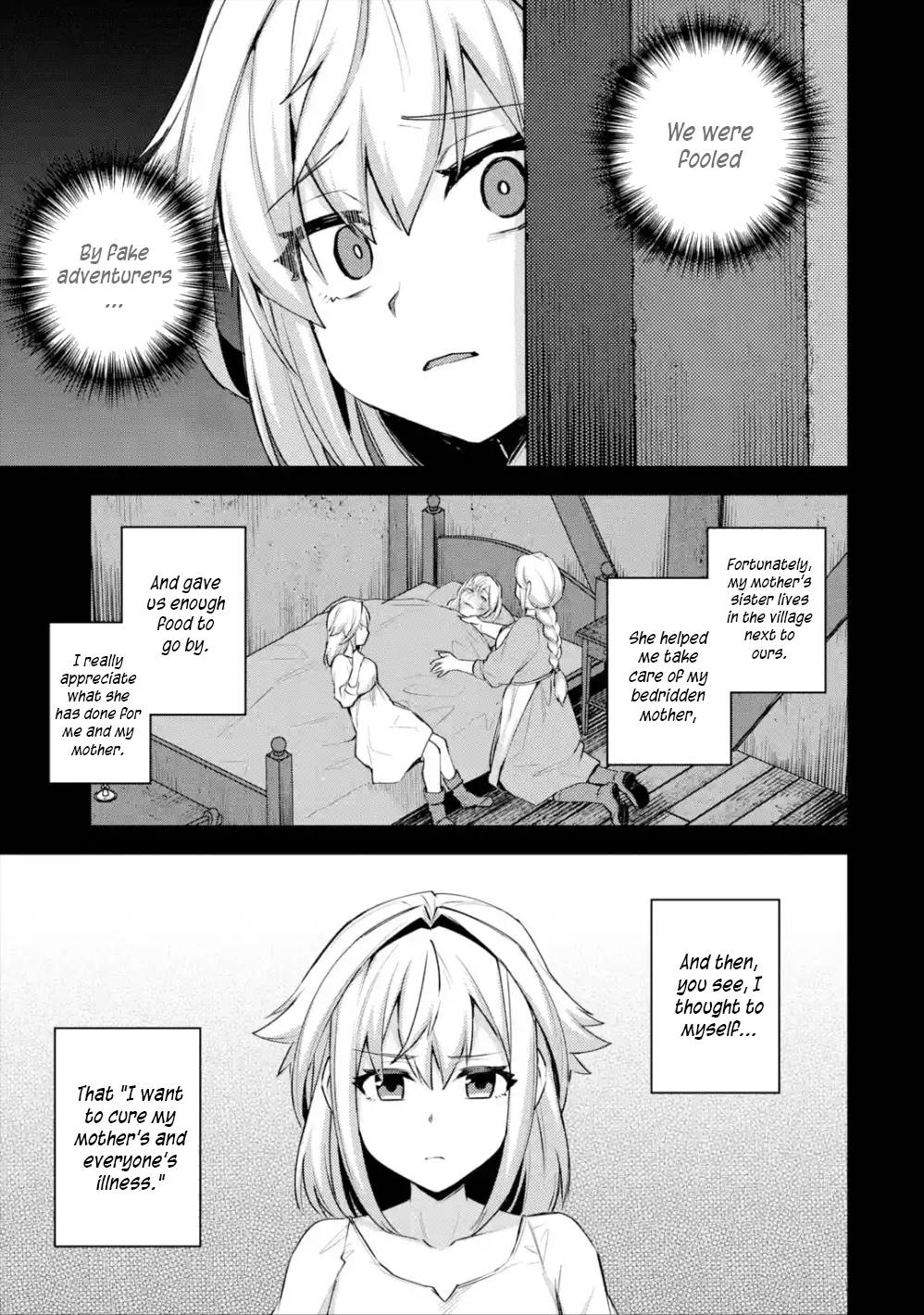 A Boy Who Has Been Reincarnated Twice Spends Peacefully as an S-Rank Adventurer, ~ I who was a Sage and a Hero of Previous World, Will Live in Peacefullness in the Next World~ Chapter 20 page 20 - Chapter 20: A Past and the Illness