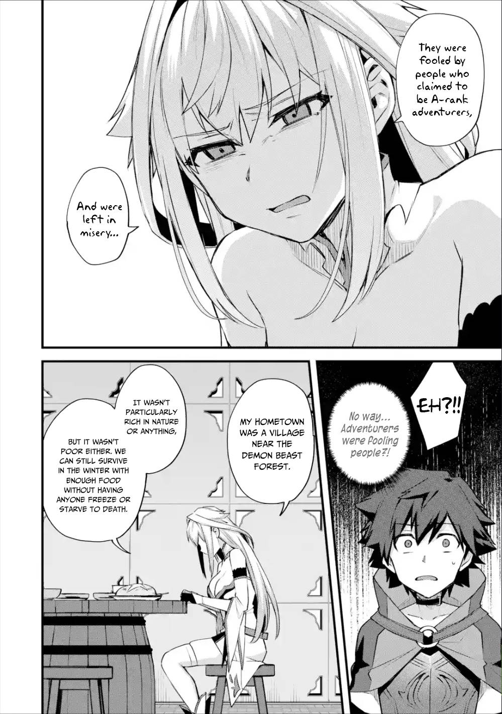 A Boy Who Has Been Reincarnated Twice Spends Peacefully as an S-Rank Adventurer, ~ I who was a Sage and a Hero of Previous World, Will Live in Peacefullness in the Next World~ Chapter 20 page 9 - Chapter 20: A Past and the Illness