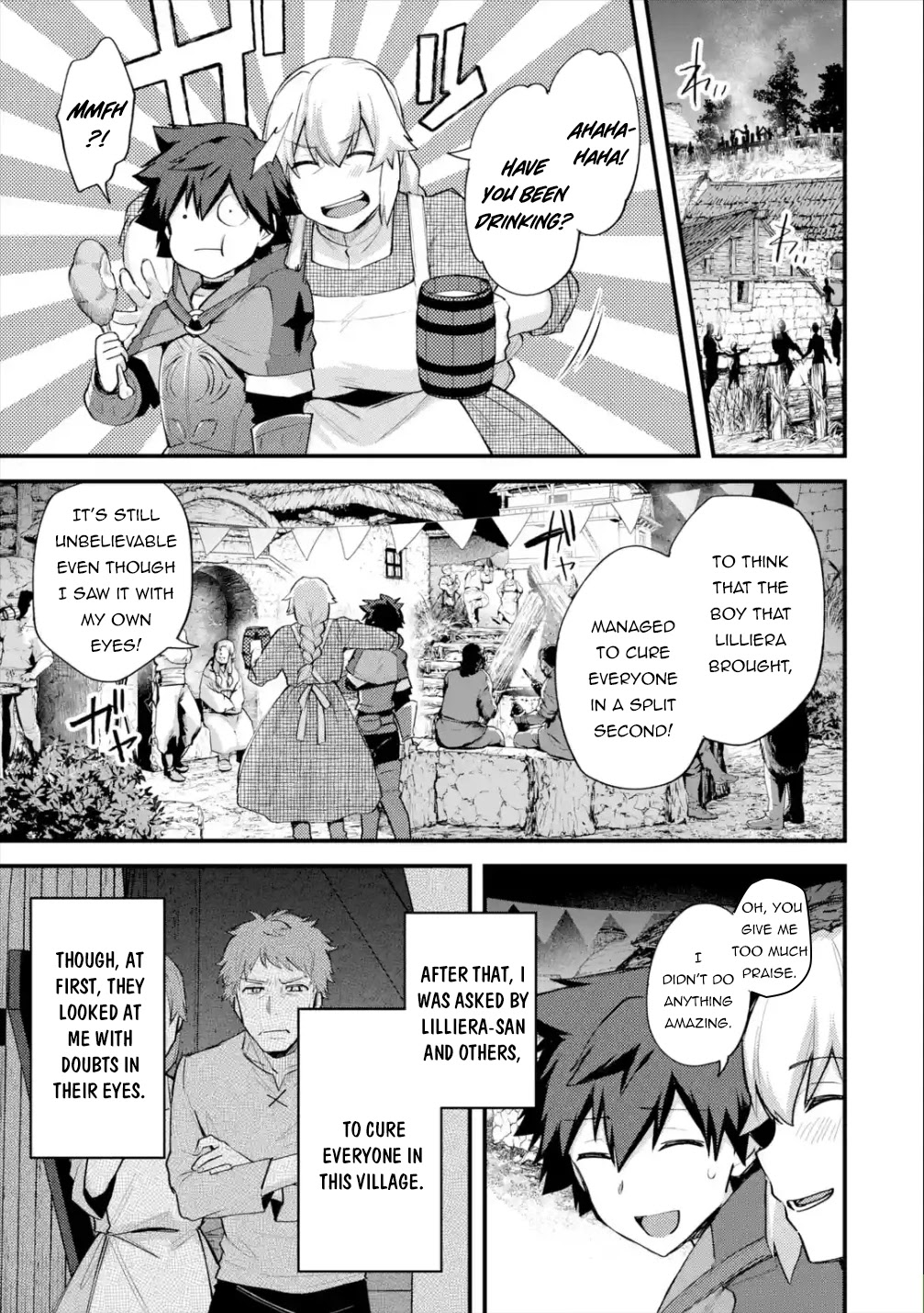 A Boy Who Has Been Reincarnated Twice Spends Peacefully as an S-Rank Adventurer, ~ I who was a Sage and a Hero of Previous World, Will Live in Peacefullness in the Next World~ Chapter 21 page 22 - Chapter 21