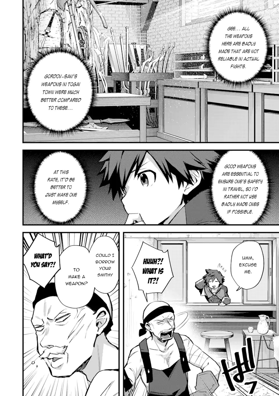 A Boy Who Has Been Reincarnated Twice Spends Peacefully as an S-Rank Adventurer, ~ I who was a Sage and a Hero of Previous World, Will Live in Peacefullness in the Next World~ Chapter 25 page 10 - Chapter 25: New Friend and New Weapon