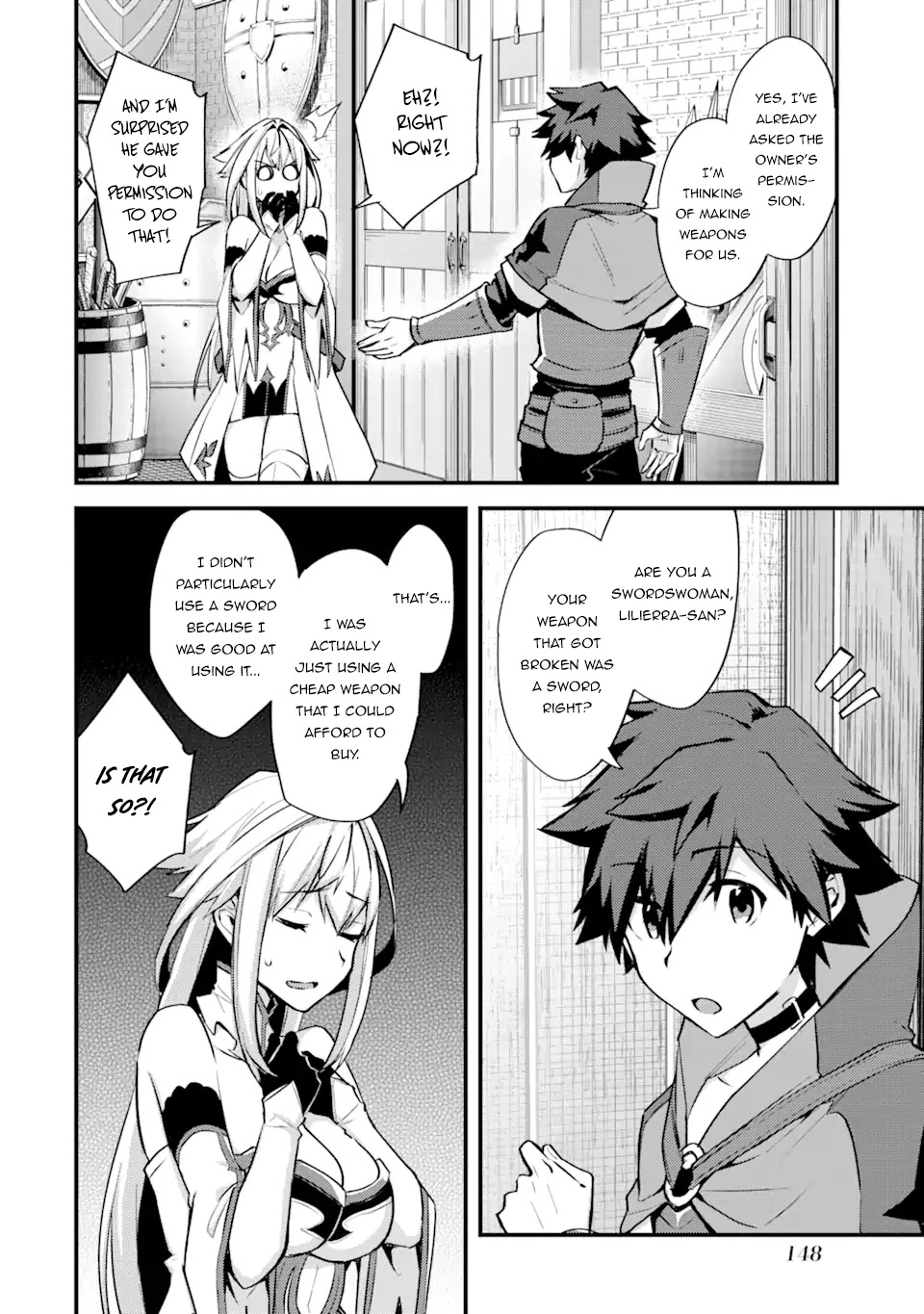 A Boy Who Has Been Reincarnated Twice Spends Peacefully as an S-Rank Adventurer, ~ I who was a Sage and a Hero of Previous World, Will Live in Peacefullness in the Next World~ Chapter 25 page 12 - Chapter 25: New Friend and New Weapon
