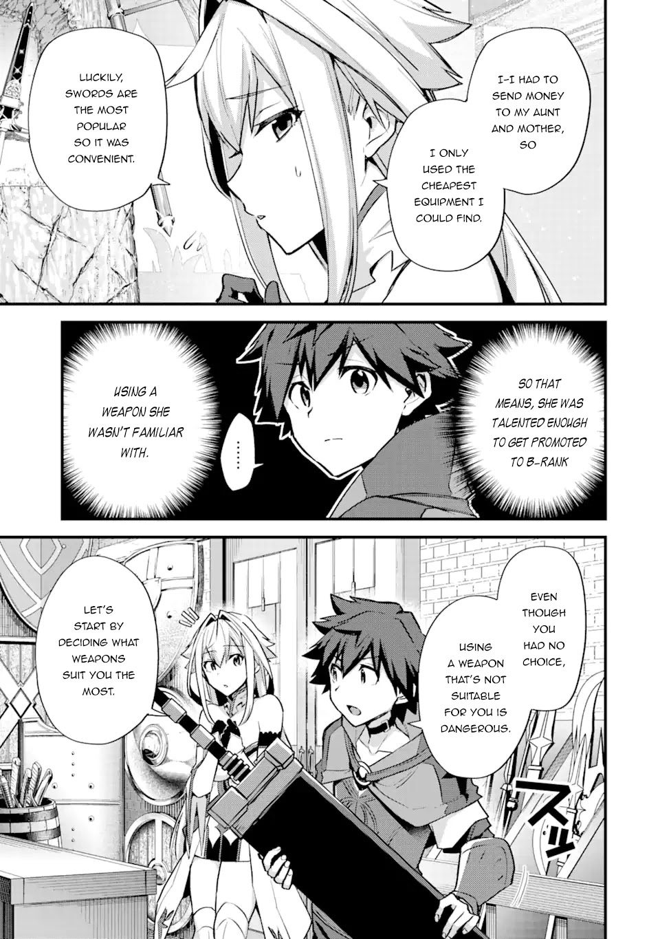 A Boy Who Has Been Reincarnated Twice Spends Peacefully as an S-Rank Adventurer, ~ I who was a Sage and a Hero of Previous World, Will Live in Peacefullness in the Next World~ Chapter 25 page 13 - Chapter 25: New Friend and New Weapon