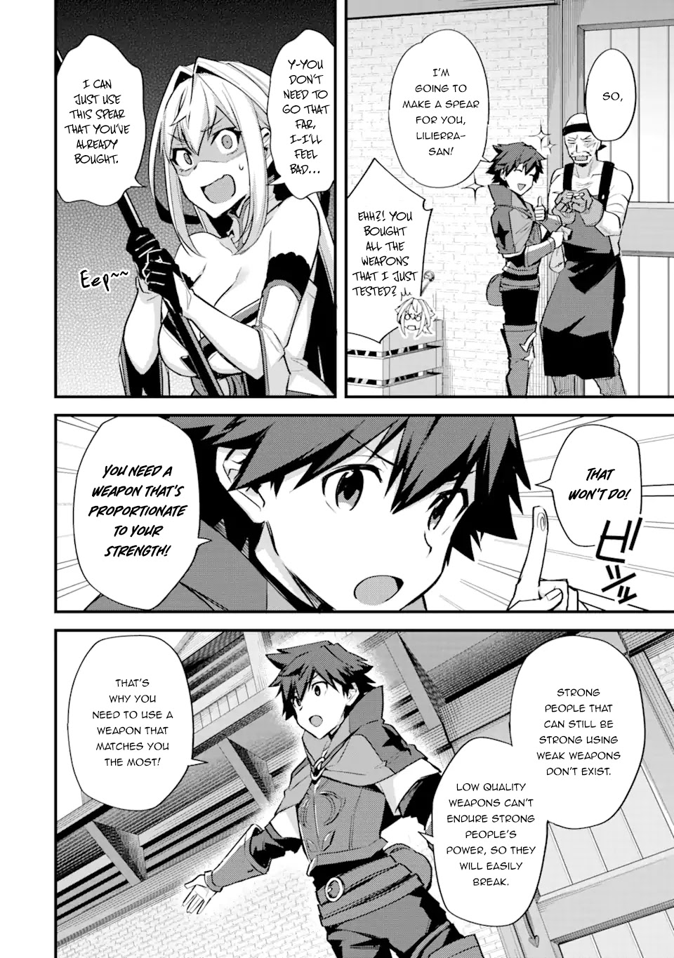 A Boy Who Has Been Reincarnated Twice Spends Peacefully as an S-Rank Adventurer, ~ I who was a Sage and a Hero of Previous World, Will Live in Peacefullness in the Next World~ Chapter 25 page 16 - Chapter 25: New Friend and New Weapon