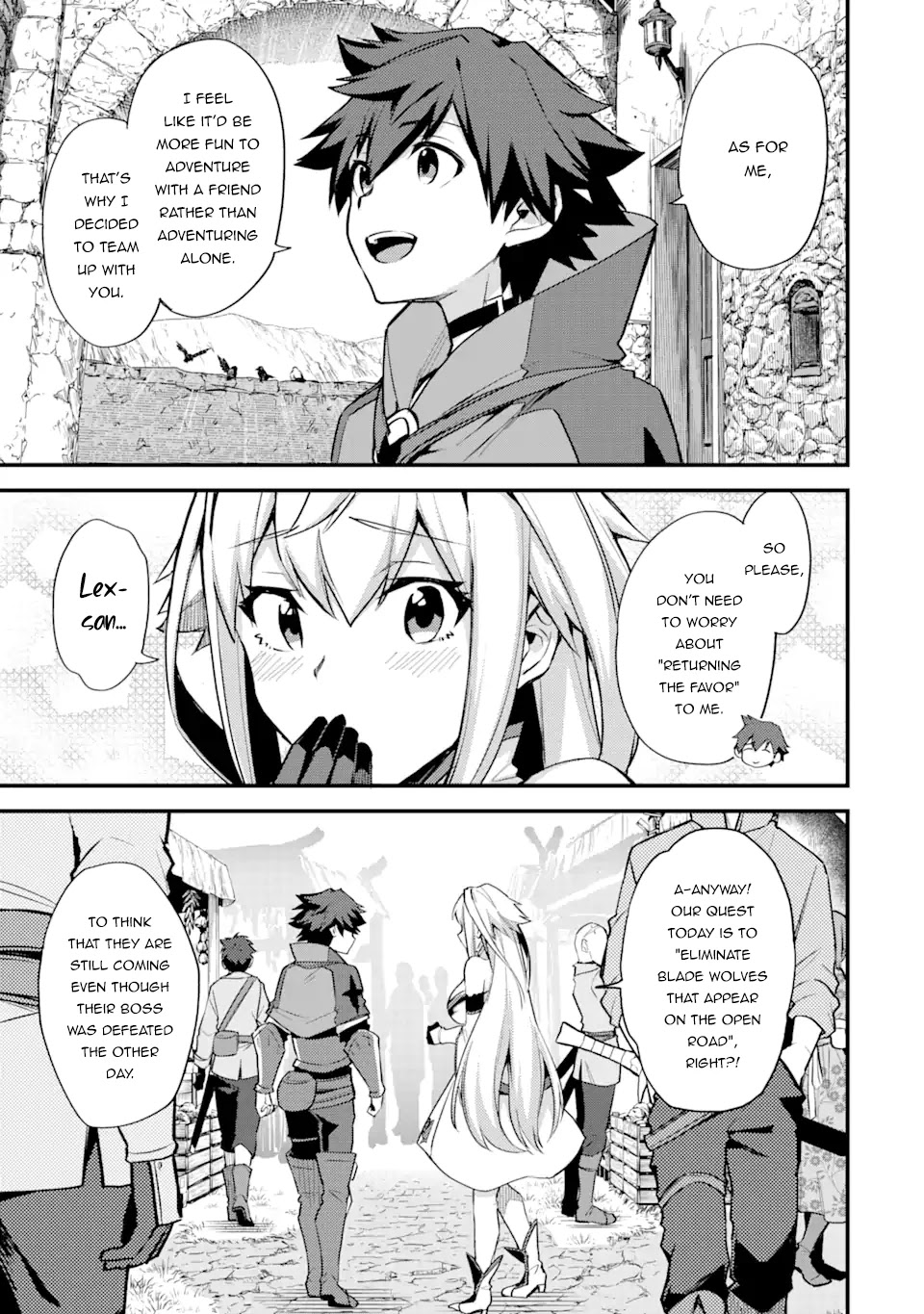 A Boy Who Has Been Reincarnated Twice Spends Peacefully as an S-Rank Adventurer, ~ I who was a Sage and a Hero of Previous World, Will Live in Peacefullness in the Next World~ Chapter 25 page 7 - Chapter 25: New Friend and New Weapon