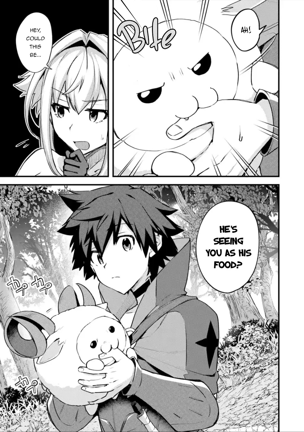 A Boy Who Has Been Reincarnated Twice Spends Peacefully as an S-Rank Adventurer, ~ I who was a Sage and a Hero of Previous World, Will Live in Peacefullness in the Next World~ Chapter 28 page 8 - Chapter 28: A New Encounter and an Awakening