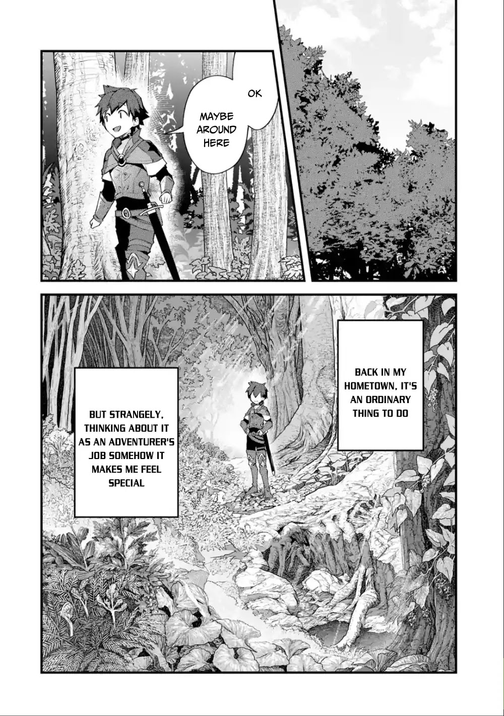 A Boy Who Has Been Reincarnated Twice Spends Peacefully as an S-Rank Adventurer, ~ I who was a Sage and a Hero of Previous World, Will Live in Peacefullness in the Next World~ Chapter 3 page 15 - Chapter 3