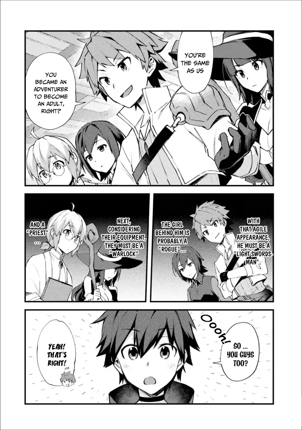A Boy Who Has Been Reincarnated Twice Spends Peacefully as an S-Rank Adventurer, ~ I who was a Sage and a Hero of Previous World, Will Live in Peacefullness in the Next World~ Chapter 3 page 9 - Chapter 3
