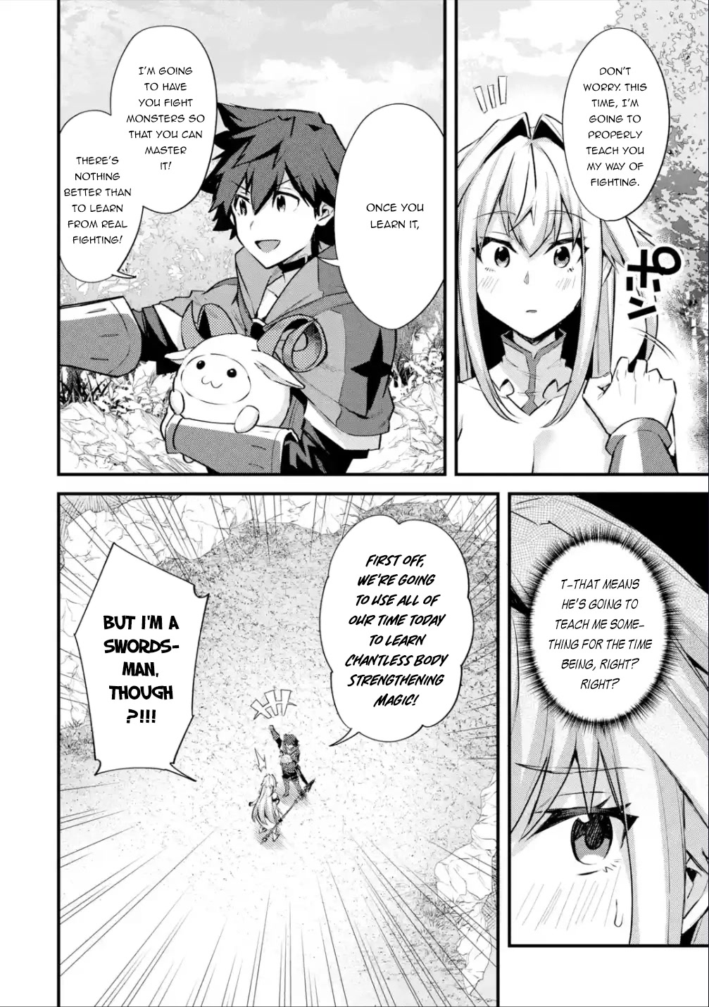 A Boy Who Has Been Reincarnated Twice Spends Peacefully as an S-Rank Adventurer, ~ I who was a Sage and a Hero of Previous World, Will Live in Peacefullness in the Next World~ Chapter 30 page 13 - Chapter 30: Training and One's Pride